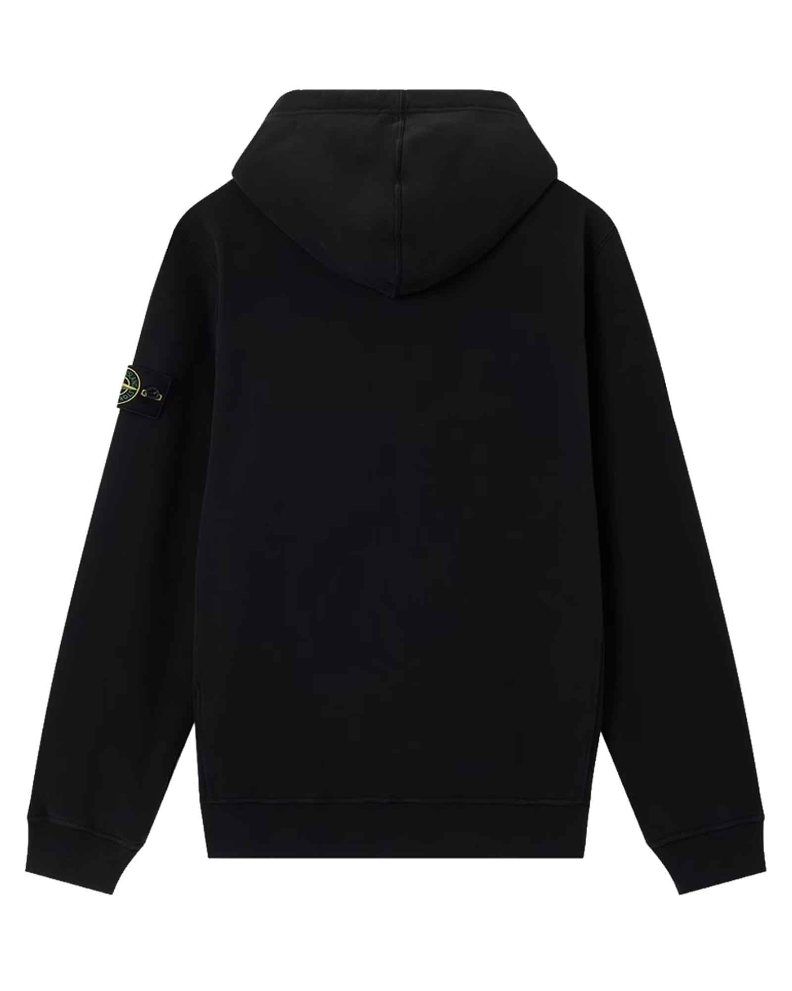 STONE ISLAND・stone island -  BRUSHED ORGANIC COTTON FLEECE 6100048 / BLACK
