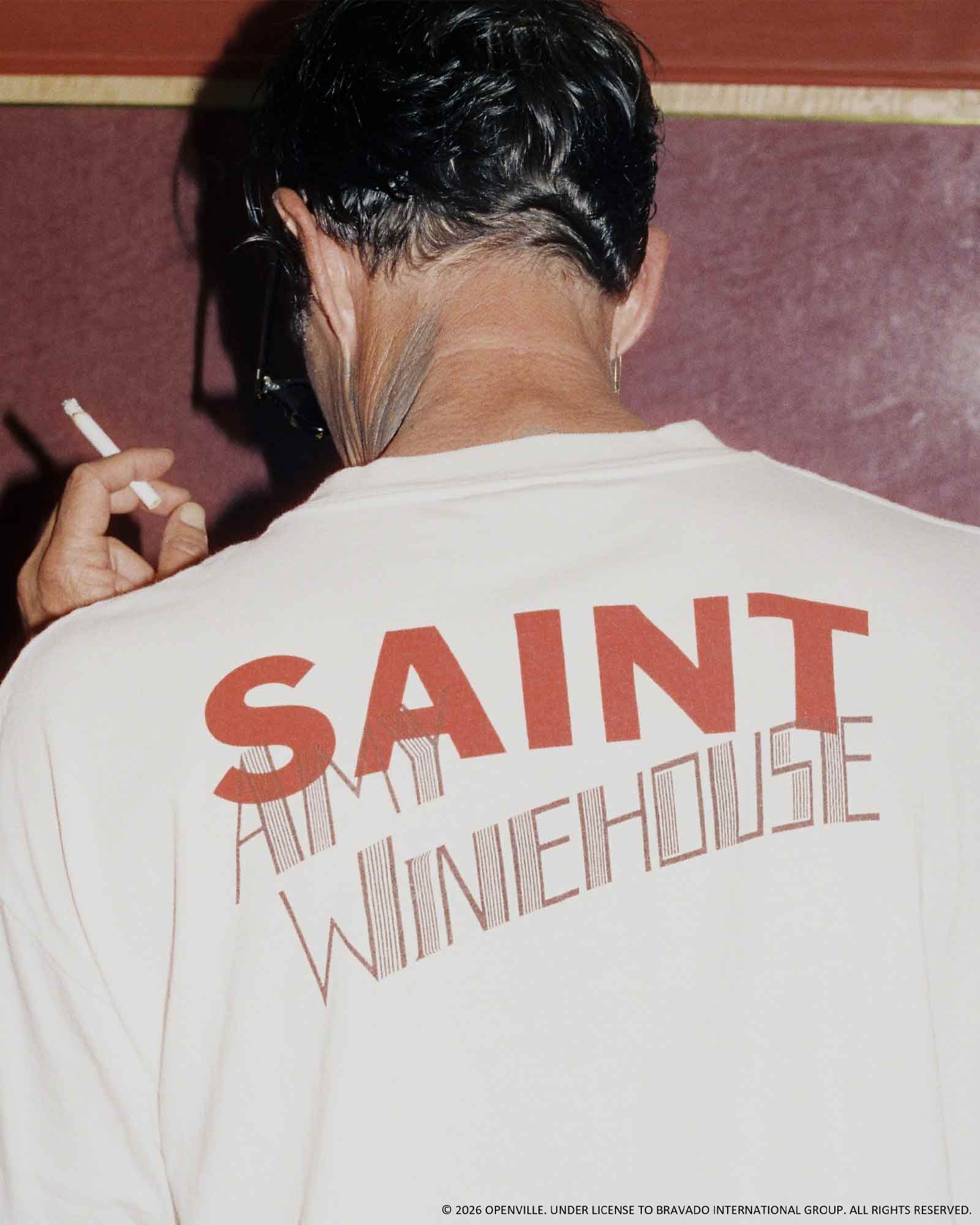 ©SAINT M××××××・セントマイケル - Tシャツ・カットソー AMY_SS T-SHIRT/BACK TO BLK / WHITE