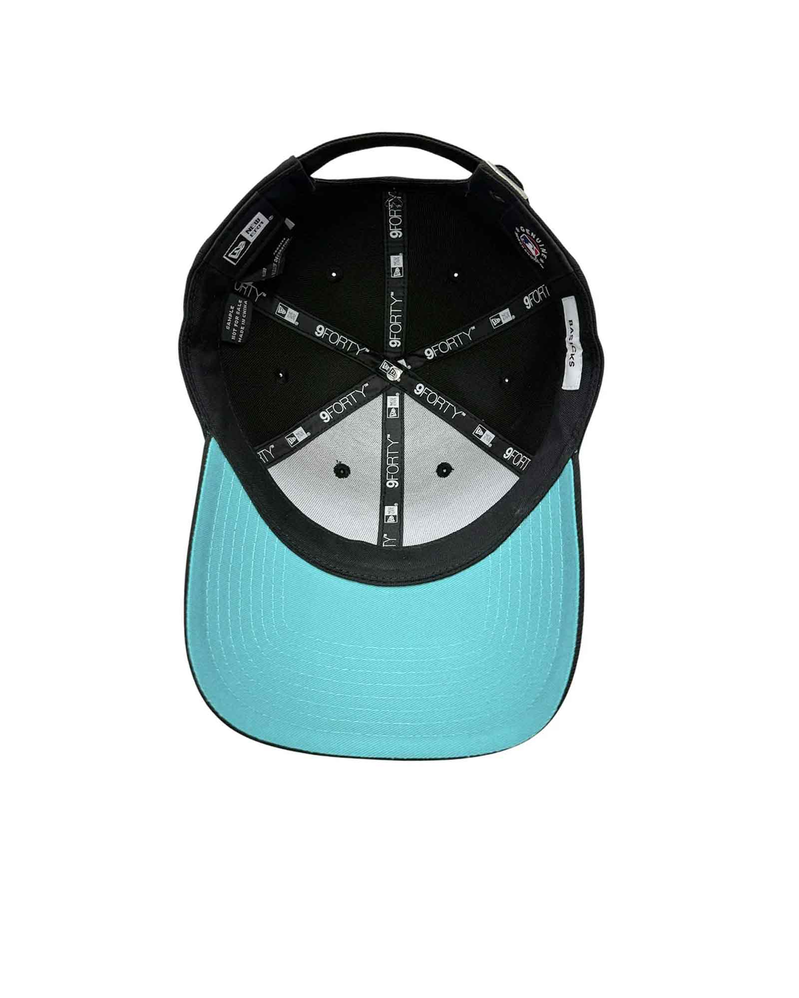 BASICKS・ベイシックス - キャップ 9FORTY TM NEW YORK YANKEES CAP / WHITE×BLACK×TEAL
