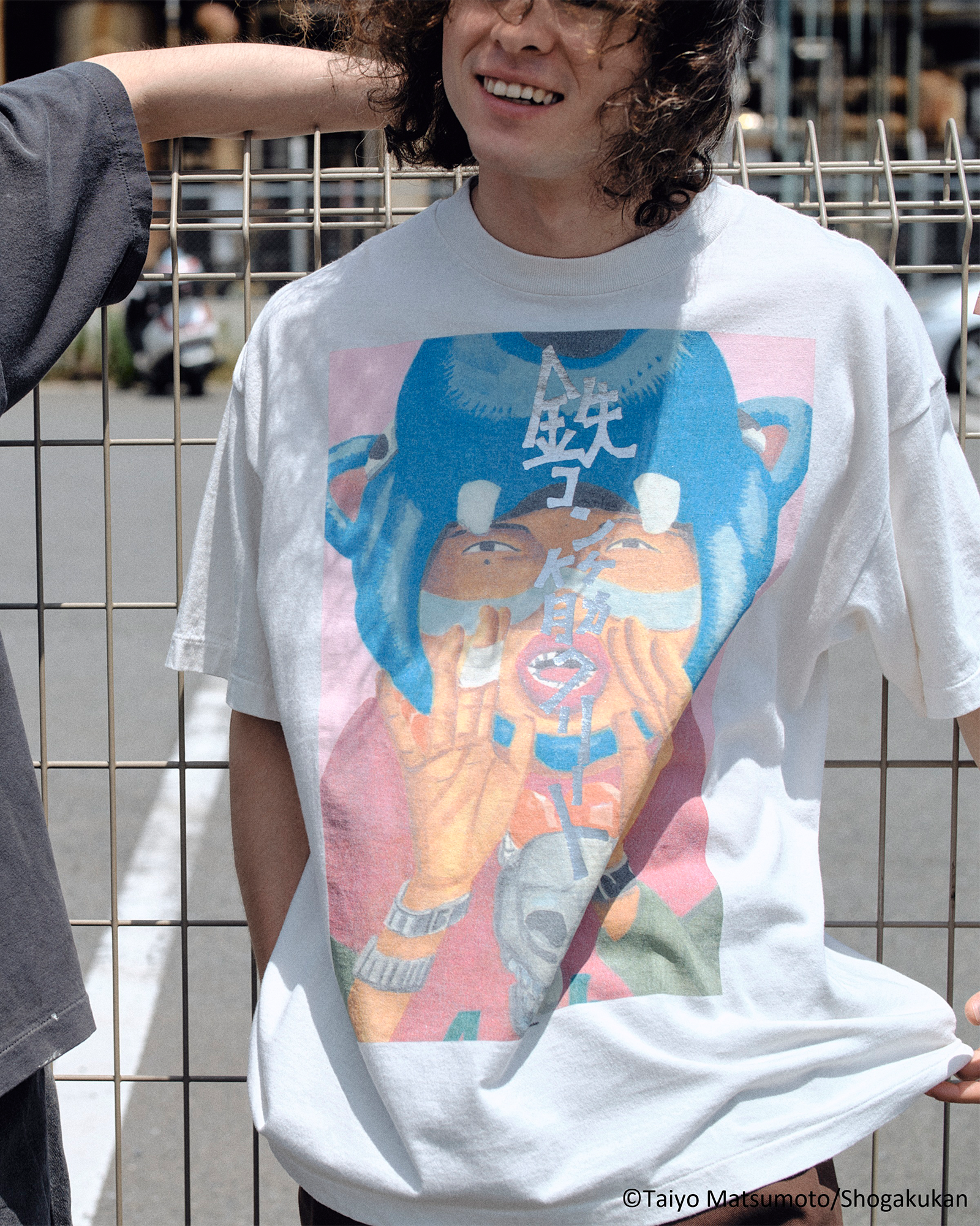 ©SAINT M××××××・セントマイケル - Tシャツ・カットソー 鉄コン筋クリート_SS T-SHIRT/SHIRO / WHITE