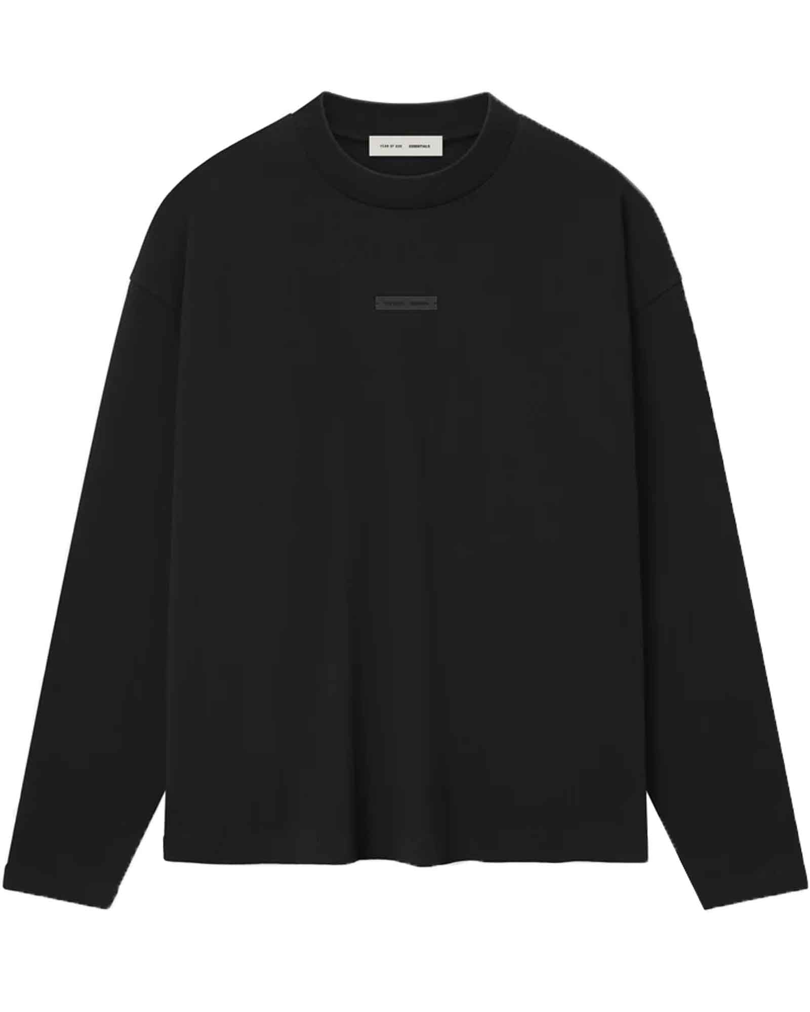 CLASSIC FIT LS TEE / JET BLACK
