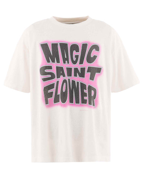 【新品未使用】セントマイケルMagicSaint Negative Matter SAINT M×××××× (セントマイケル) SS26 SS T-SHIRT/MAGIC SAINT/WHITE