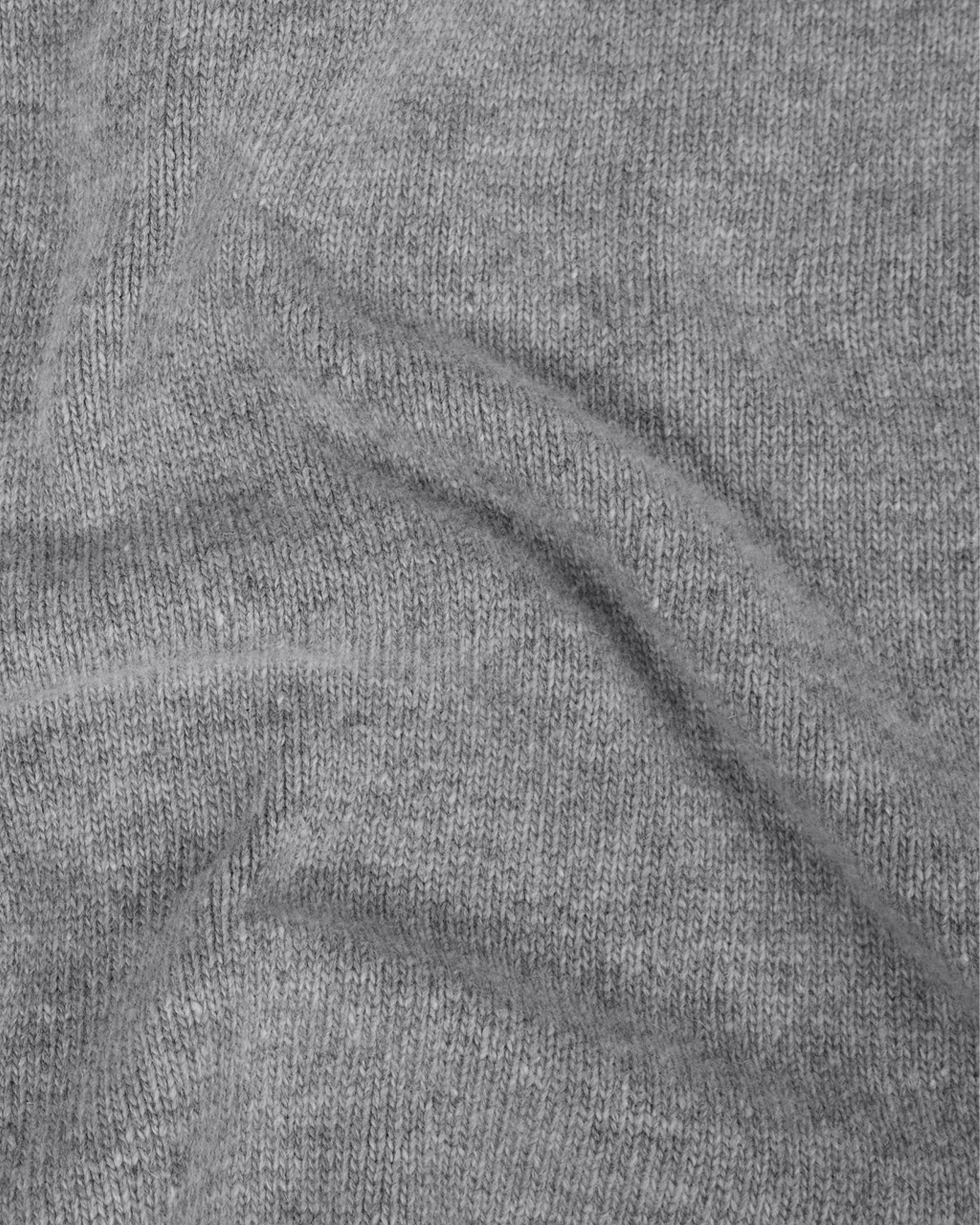 STONE ISLAND・ストーンアイランド - ニット・セーター "LAMBSWOOL 26AW-5100072" / GREY MELANGE