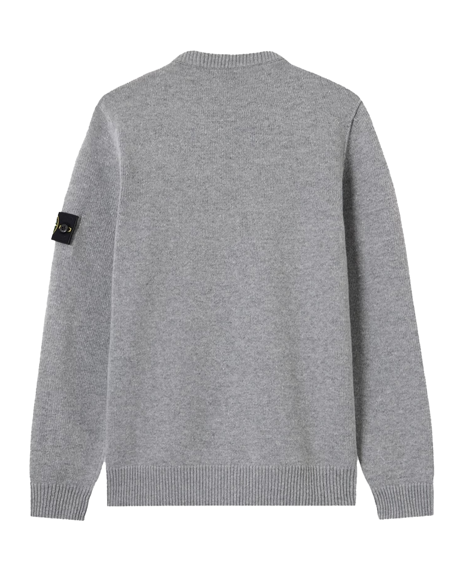 STONE ISLAND・ストーンアイランド - ニット・セーター "LAMBSWOOL 26AW-5100072" / GREY MELANGE