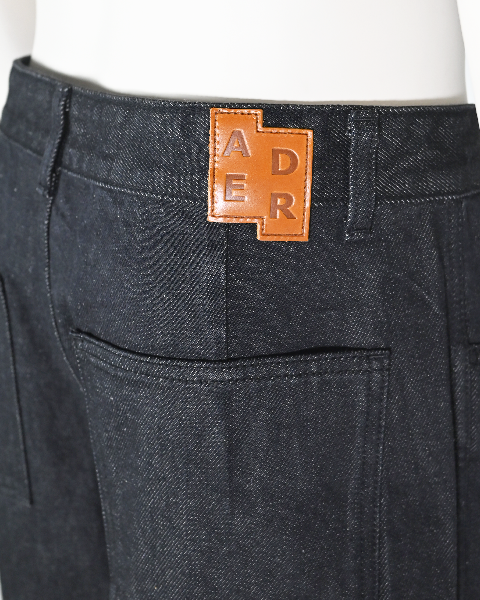 Ader Error・アーダーエラー - デニムパンツ JEANS BP08FYJE0105BK / NOIR