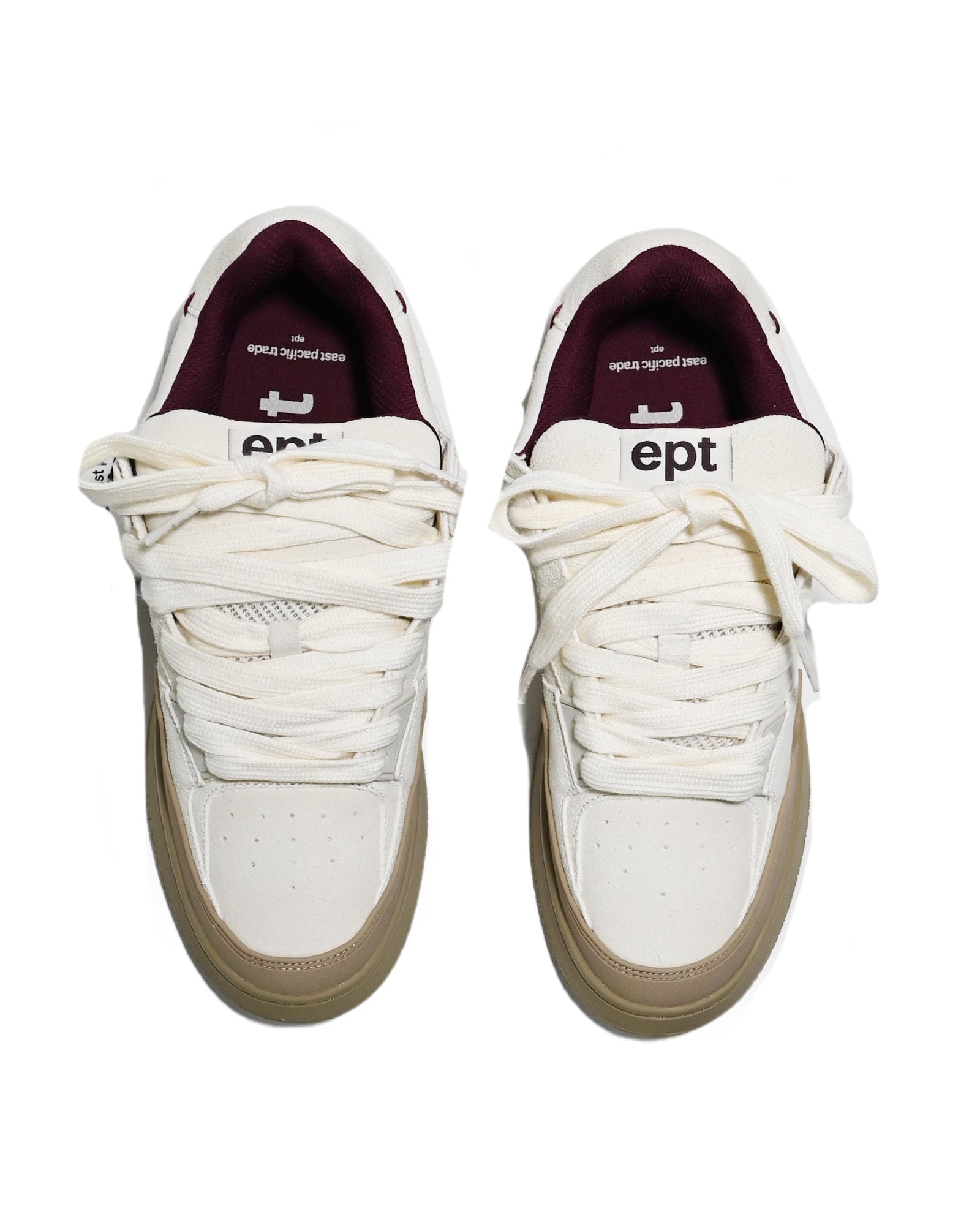 EPT・イーピーティー - ローカットスニーカー FAT TONGUE  / TOFU BEIGE