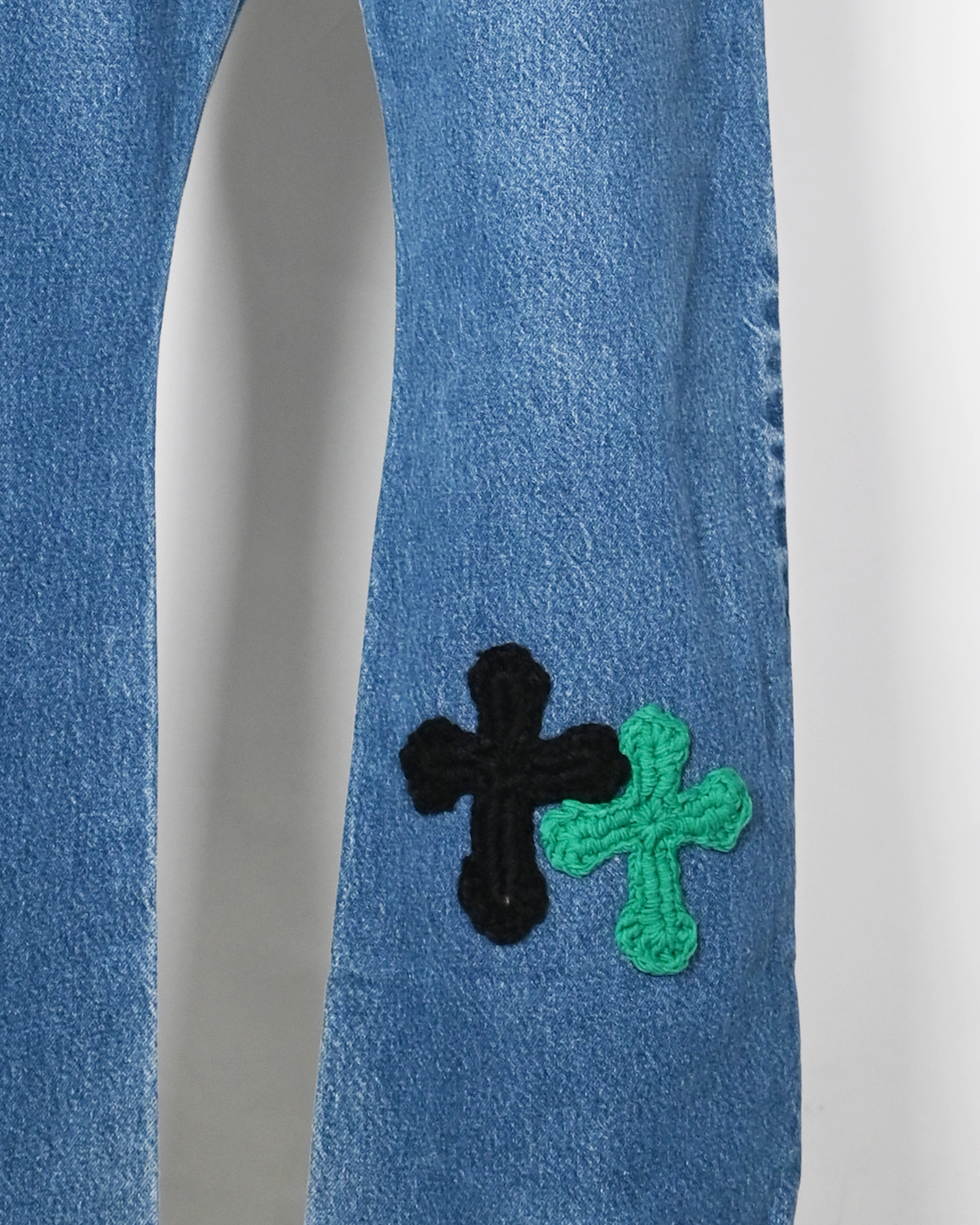 Y.A.R.N.・ヤーン - デニムパンツ Y.A.R.N. BOOT CUT DENIM AW-1 (W36)/ MULTI