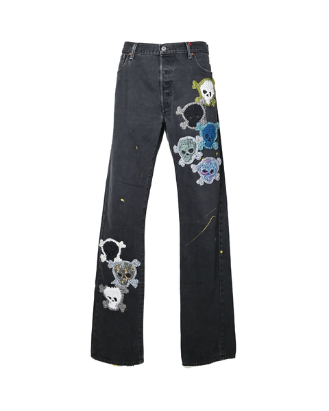 Y.A.R.N デニムパンツ Y.A.R.N. (ヤーン) デニムパンツ Y.A.R.N. DENIM / MULTI | Detail