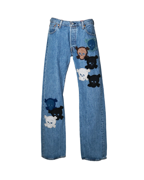 Y.A.R.N. (ヤーン) デニムパンツ Y.A.R.N. DENIM / MULTI | Detail