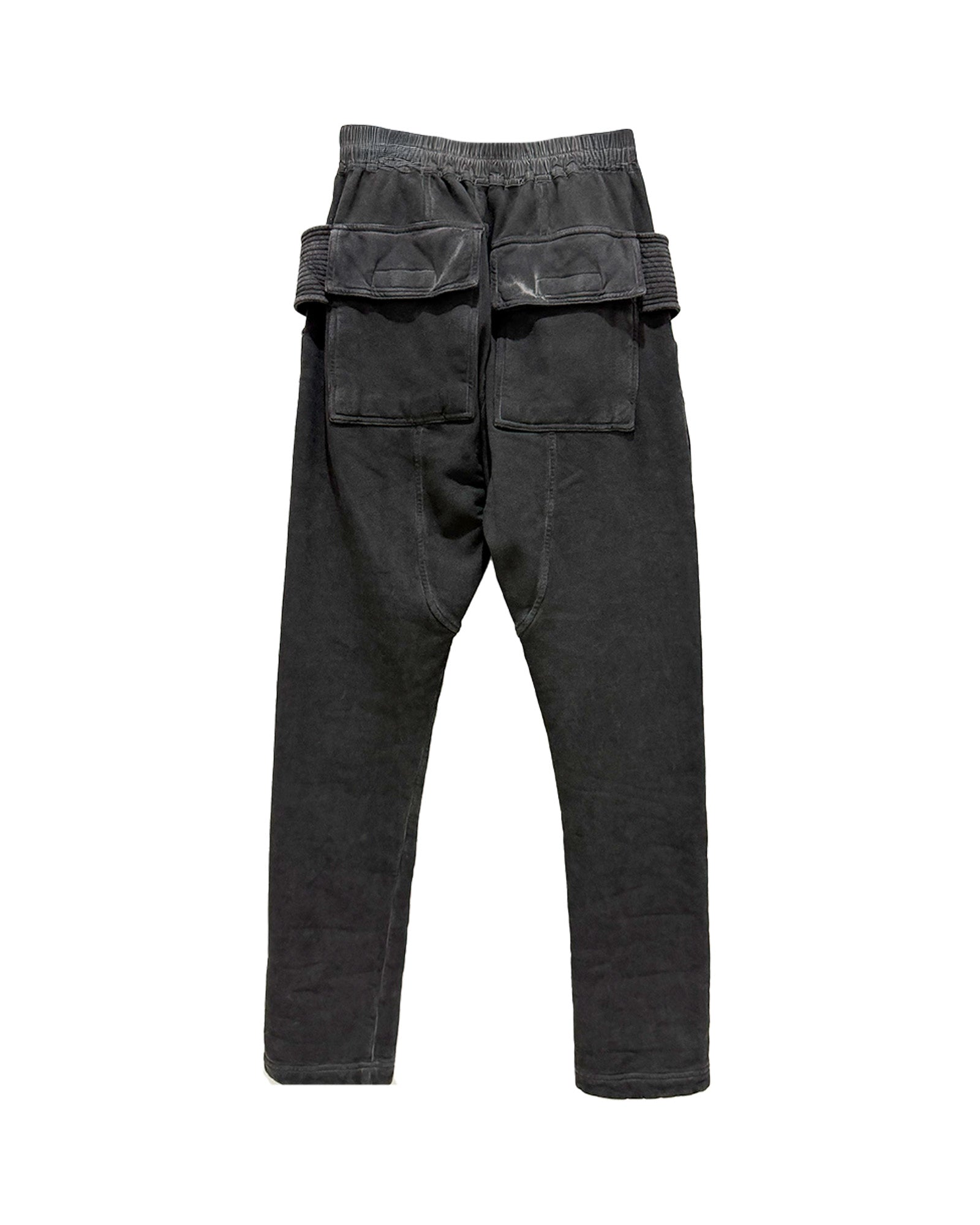 RICK OWENS DRKSHDW・リックオウエンス ダークシャドウ - カーゴパンツ CREATCH CARGO DRAWSTRING / FADED BLACK