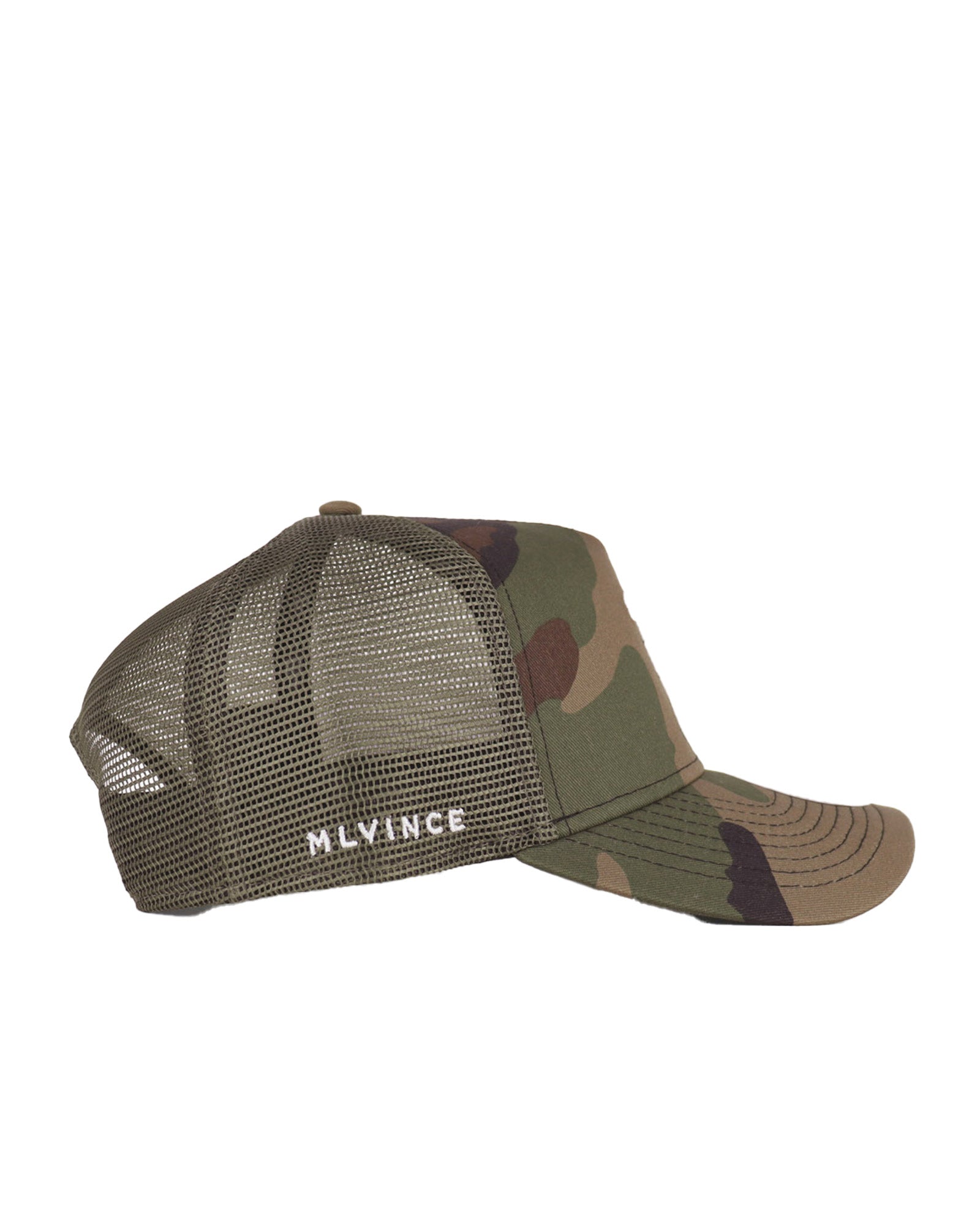 MLVINCE・メルヴィンス - キャップ NEW ERA 9FORTY AUTHENTIC LOGO TRUCKER CAP / CAMO / WHITE