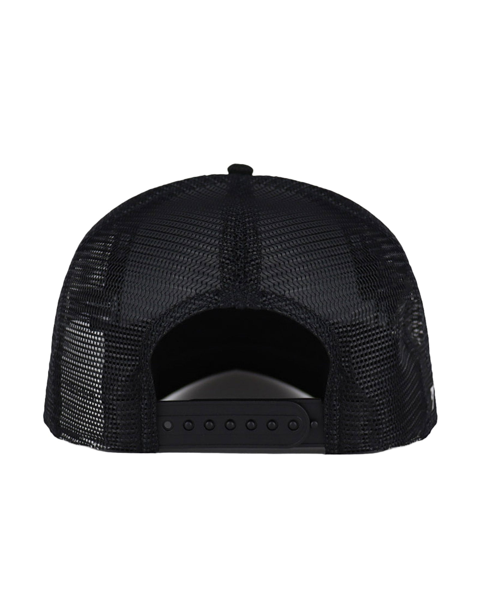 MLVINCE・メルヴィンス - キャップ NEW ERA 9FORTY AUTHENTIC LOGO TRUCKER CAP / BLACK / WHITE