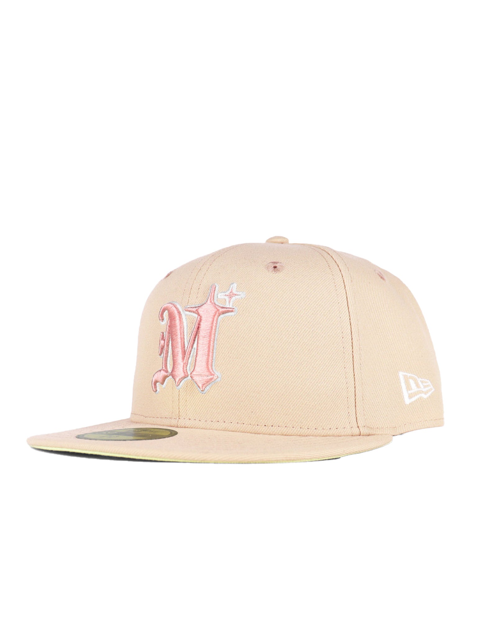 MLVINCE・メルヴィンス - キャップ NEW ERA 59FIFTY AUTHENTIC LOGO CAP / BEIGE / PINK
