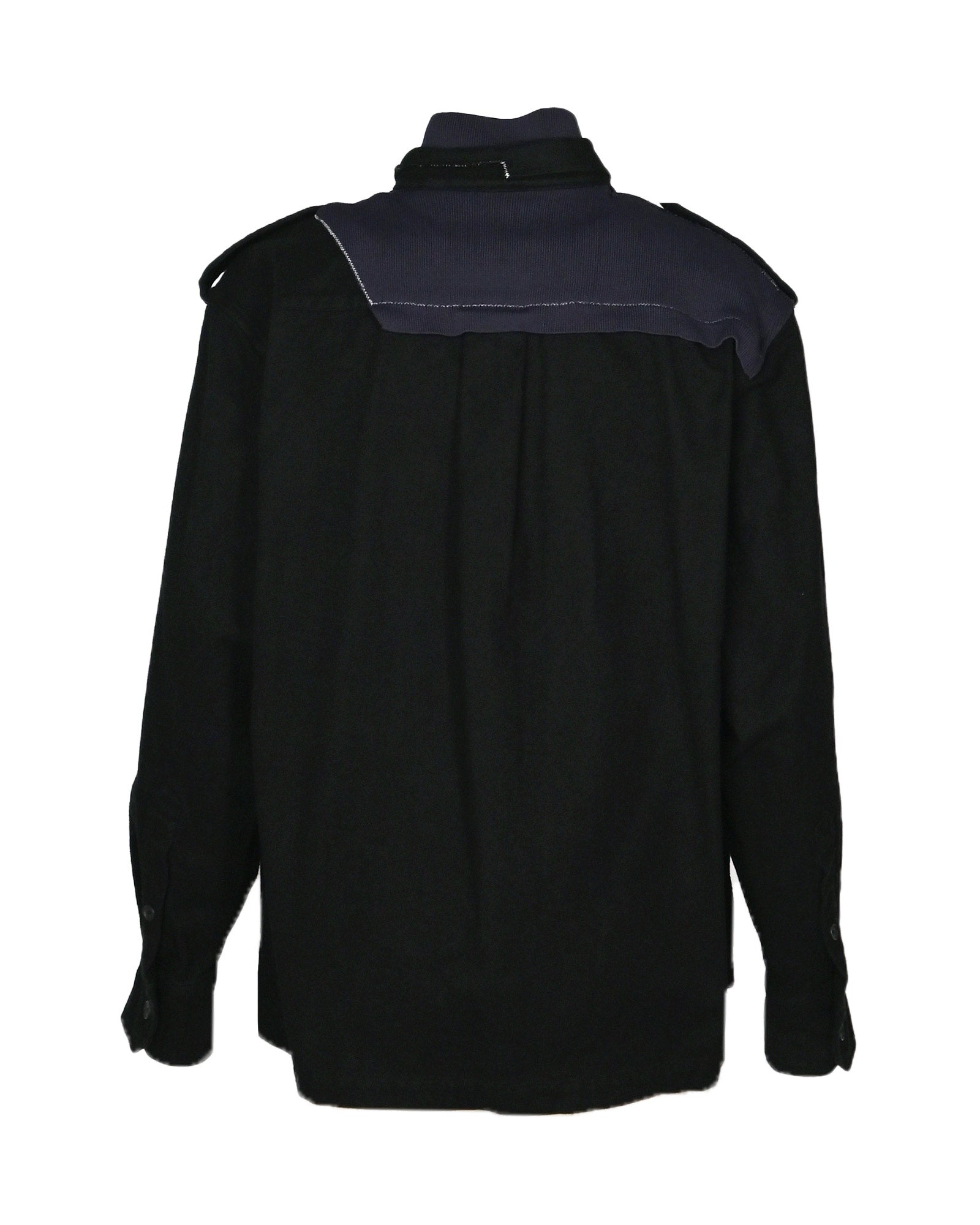 kolor・カラー -  26WCM-B05123 SHIRTS / BLACK