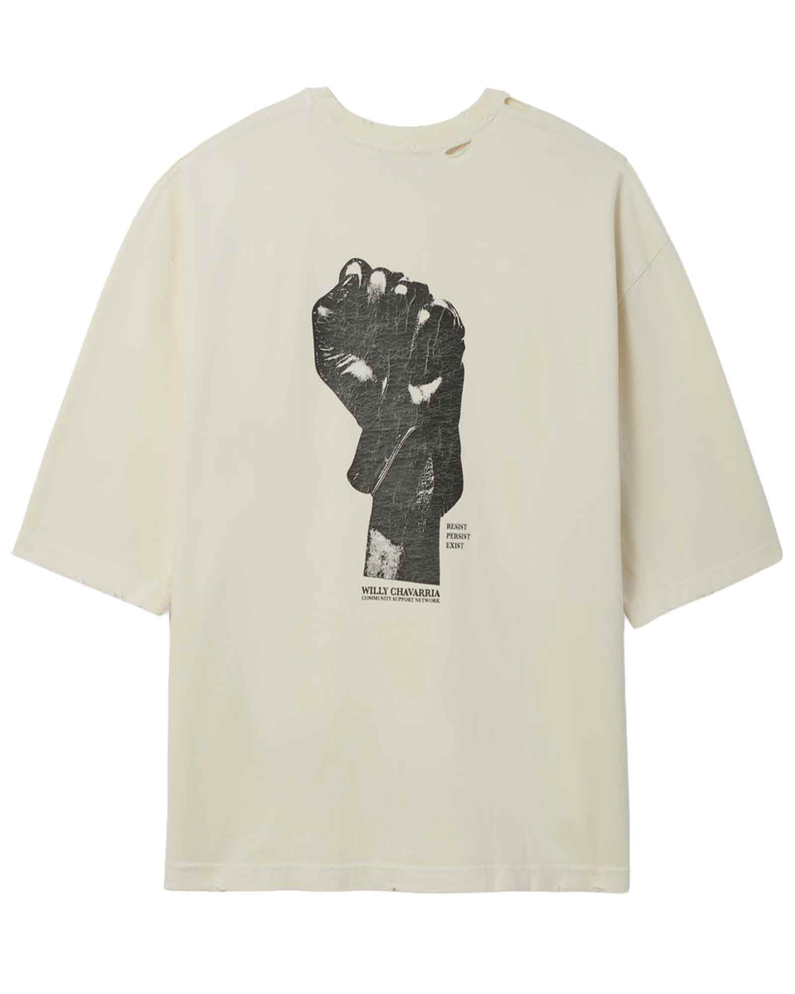 WILLY CHAVARRIA・ウィリー・チャバリア -  RESIST PERSIST EXIST BUFFALO TEE / MASA
