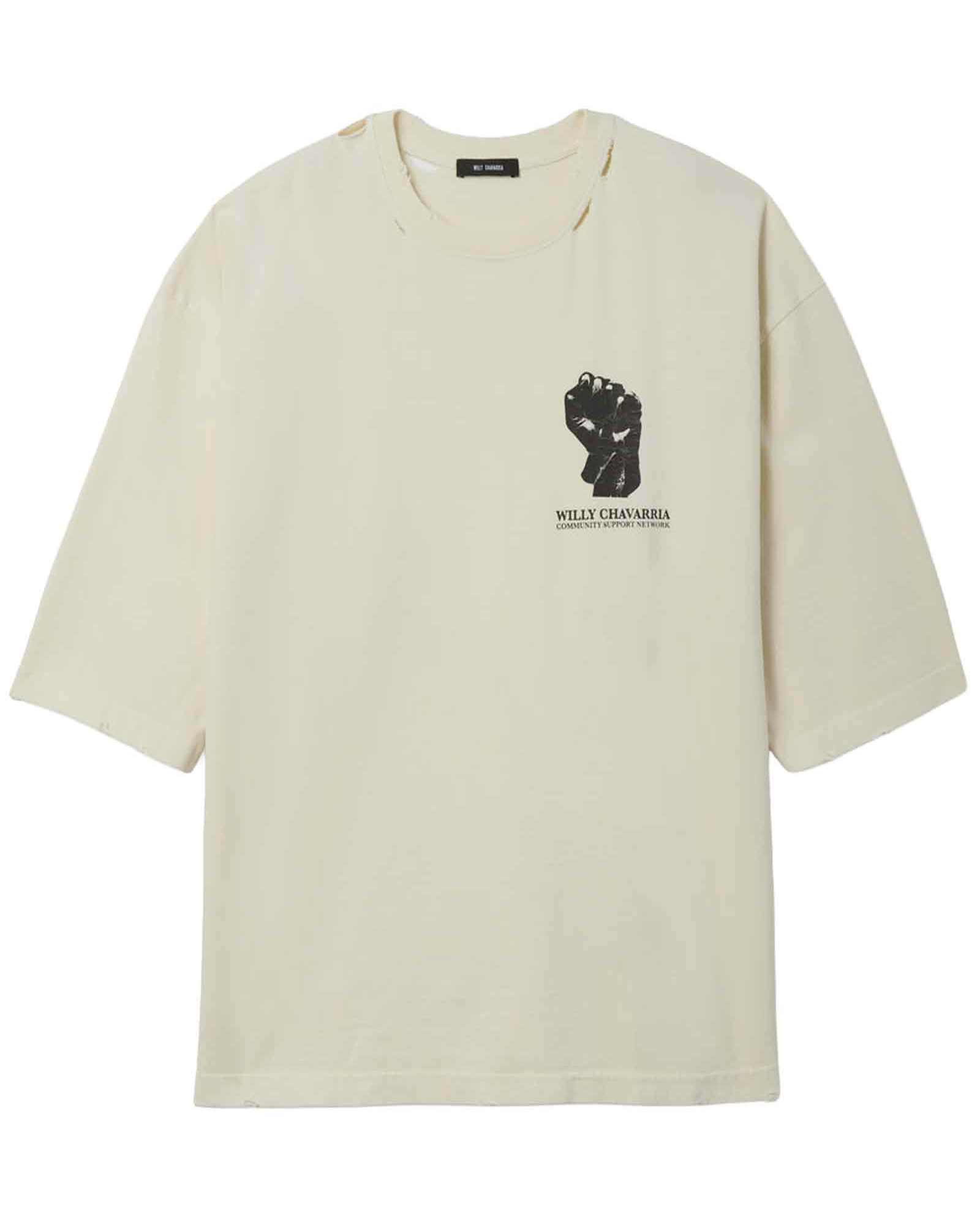 WILLY CHAVARRIA・ウィリー・チャバリア -  RESIST PERSIST EXIST BUFFALO TEE / MASA