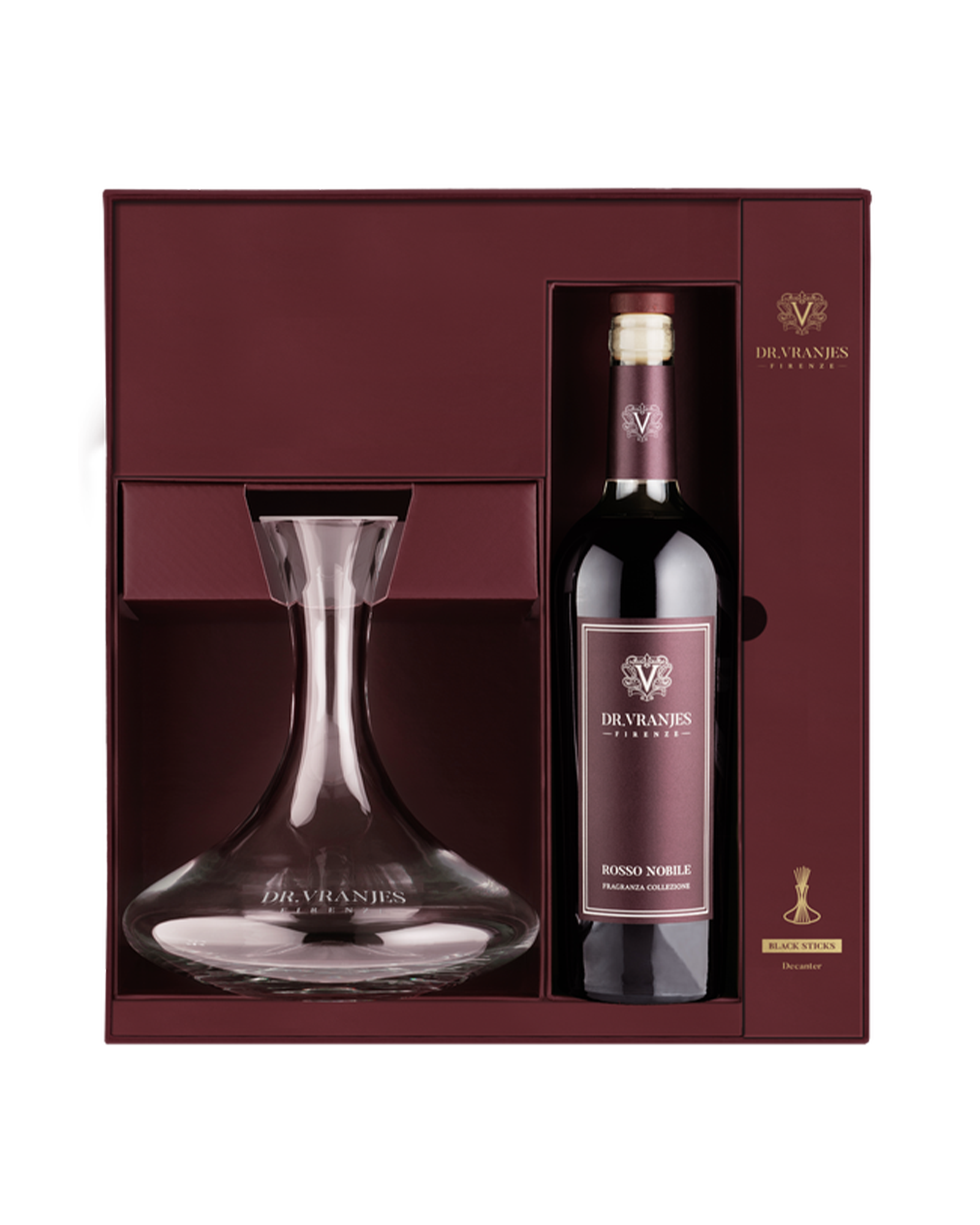 Dr. Vranjes・ドットール ヴラニエス - ディフューザー DF ROSSO NOBILE / 750ml SET BOX