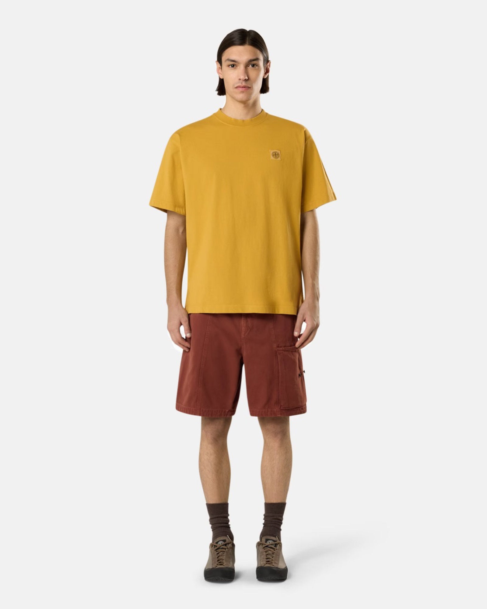 STONE ISLAND(ストーンアイランド) SS T-SHIRT 26SS-52 / MUSTARD