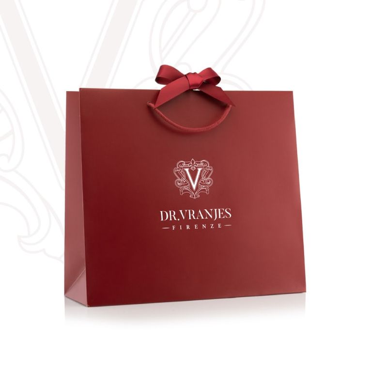 Dr. Vranjes × 80g CANDELA ROSSO NOBILE / ROSA TABACCO