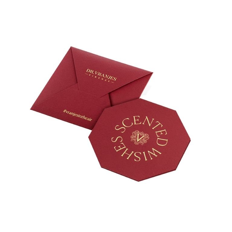 Dr. Vranjes × 80g CANDELA ROSSO NOBILE / ROSA TABACCO