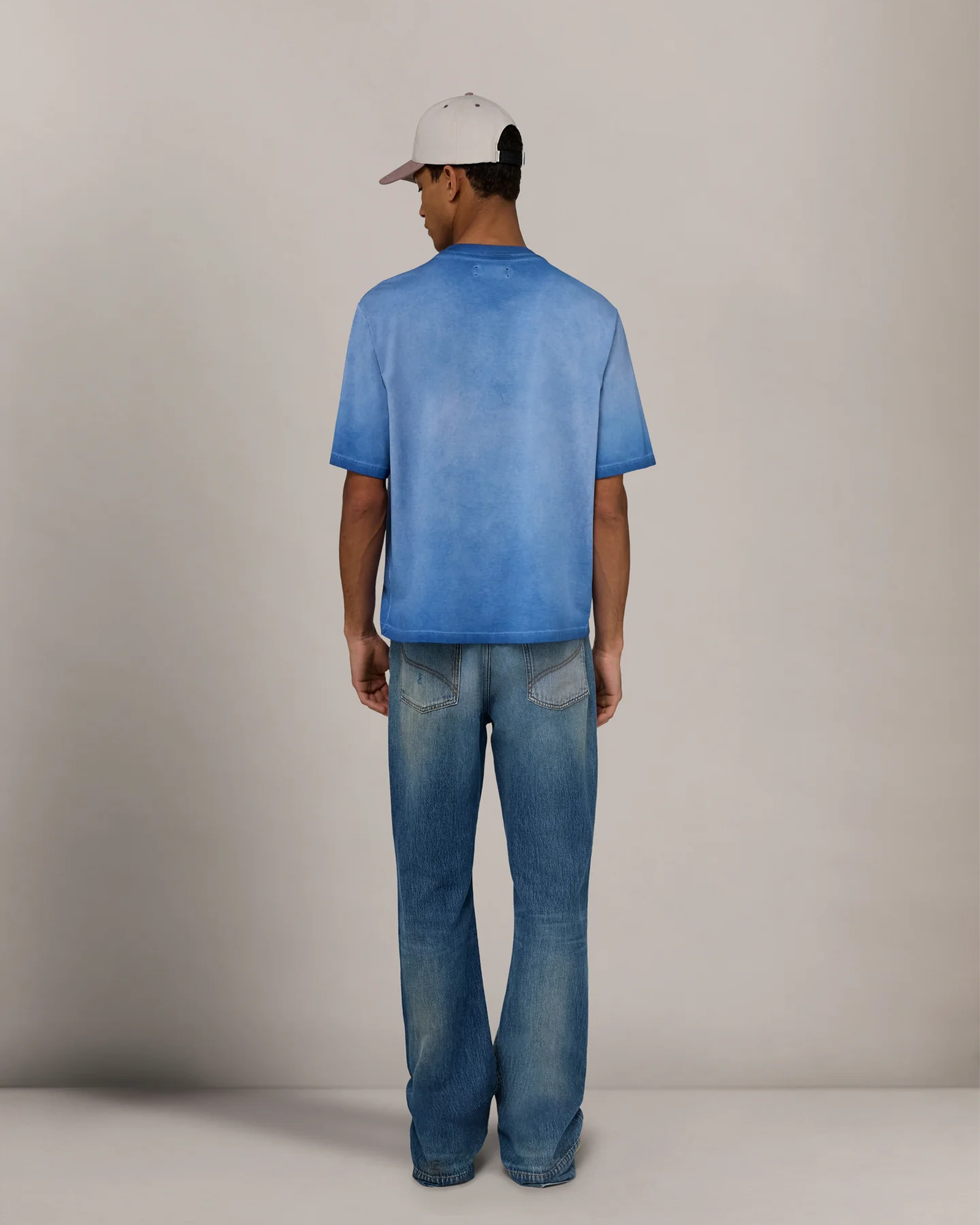 AMIRI・アミリ - デニムパンツ "SLASH BOOTCUT JEAN" / DESE RT SKY