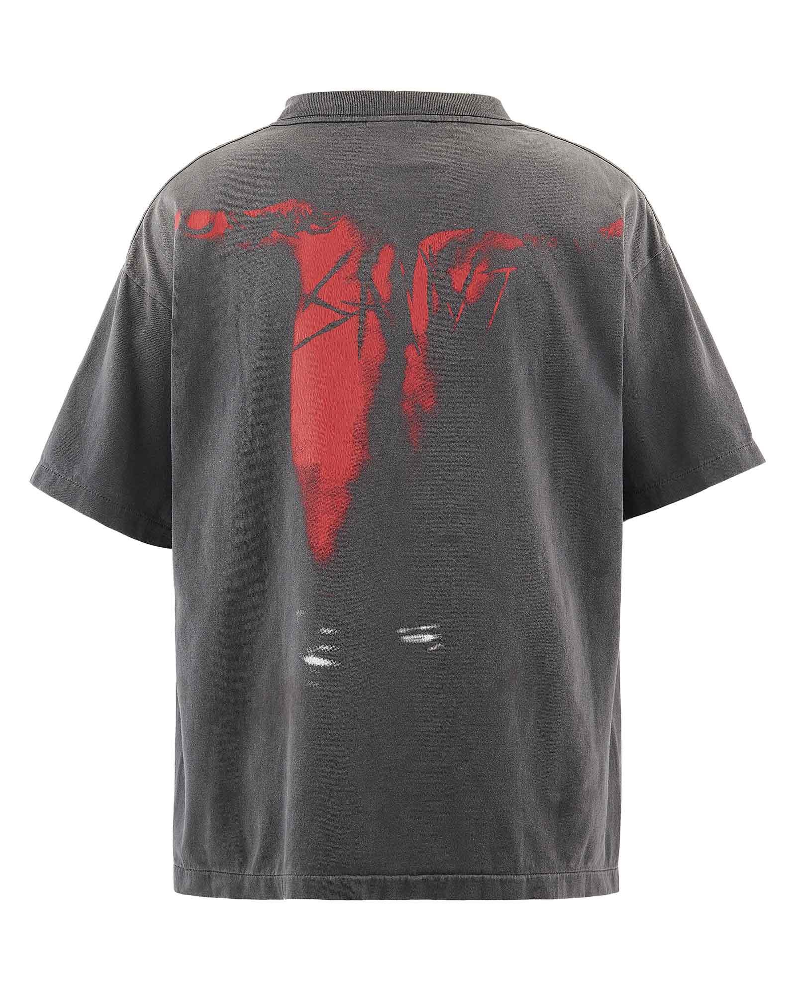 ©SAINT M××××××・saint michael -  KY_SS TEE/KUROYUME / BLACK