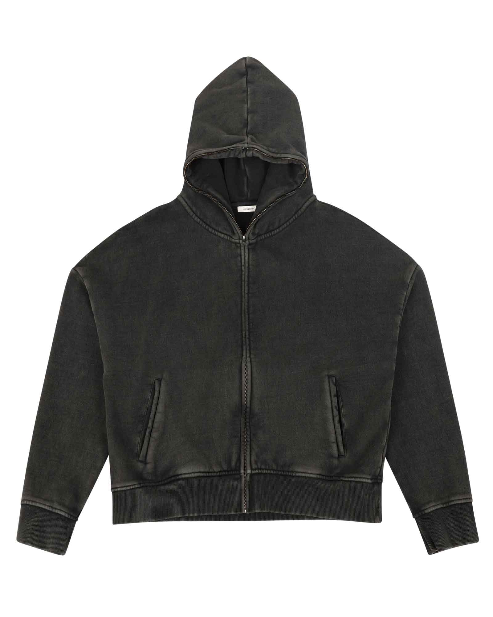 Entire studios・エンタイアスタジオ - パーカー・フーディ ETERNAL ZIP / WASHED BLACK