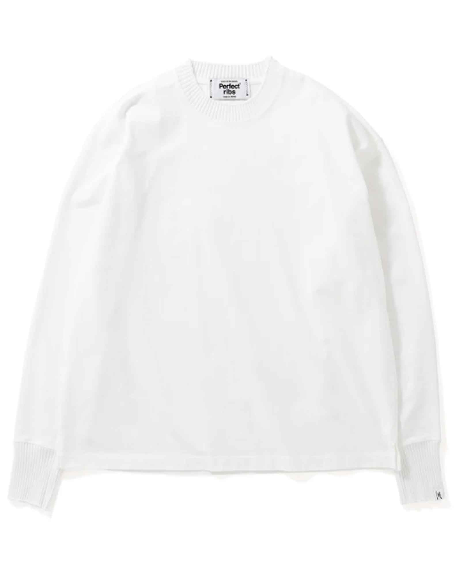 Perfectribs・パーフェクトリブズ - L/S Tシャツ LONG SLEEVE T SHIRTS / WHITE