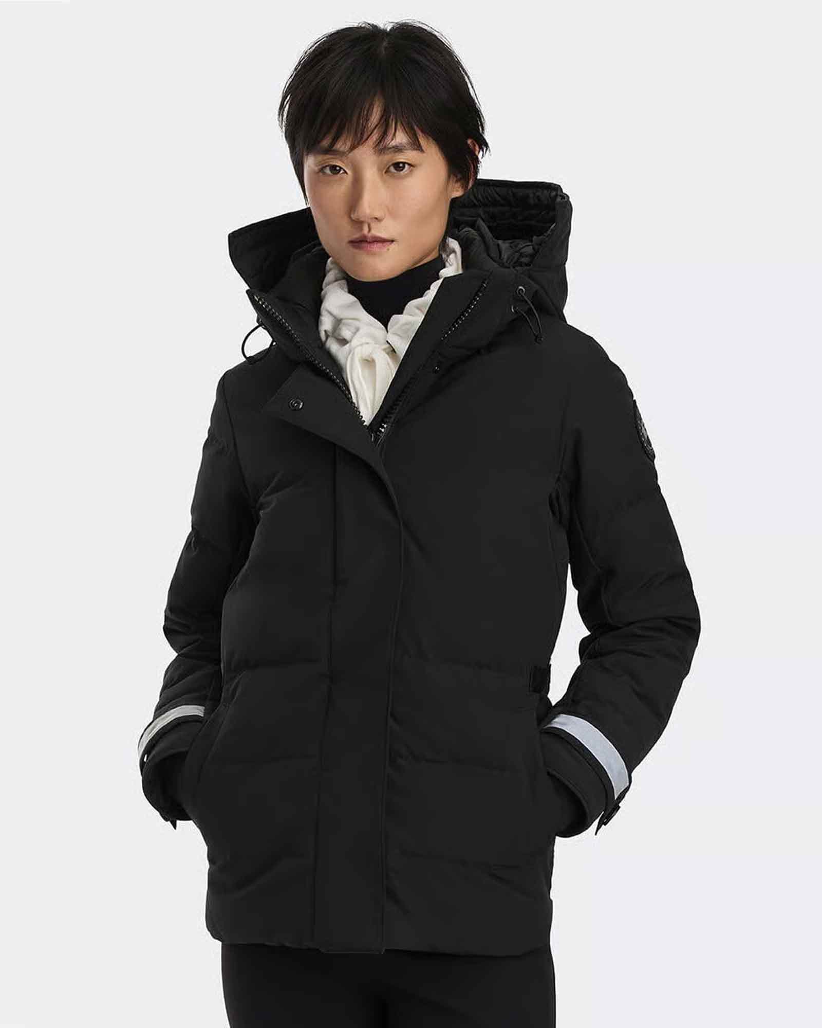 CANADA GOOSE・カナダグース - ダウンジャケット LYNDALE PARKA BLACK LABEL / BLACK