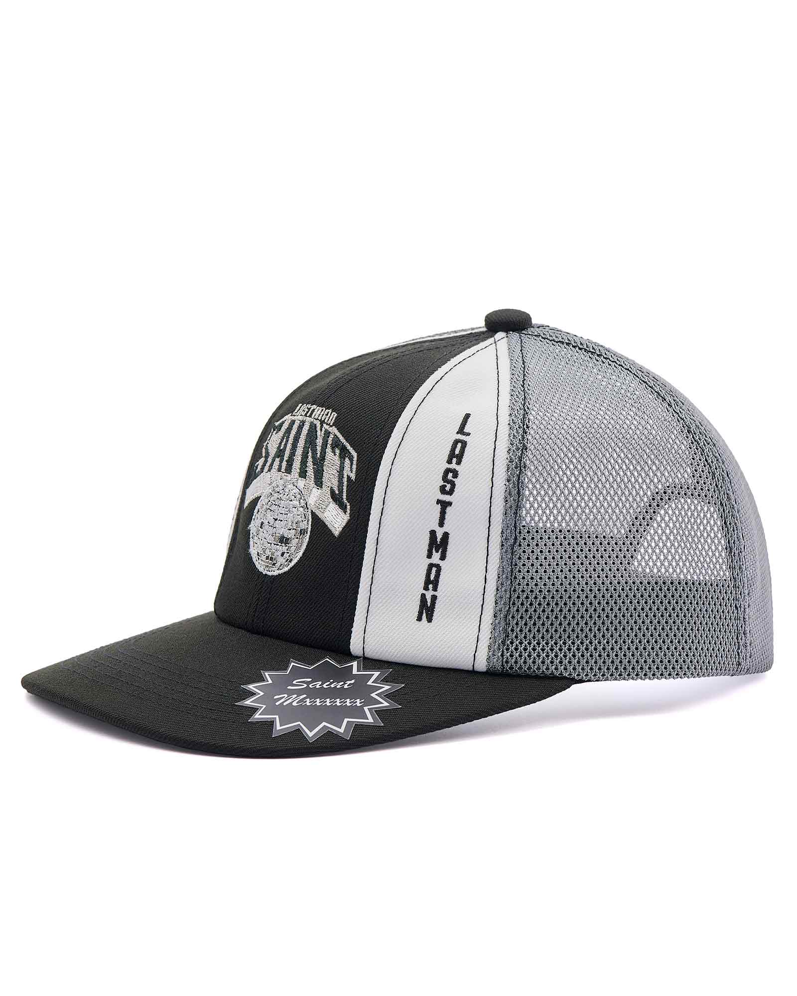 ©SAINT M××××××・セントマイケル - キャップ LM_CAP/MIRROR BALL / BLACK