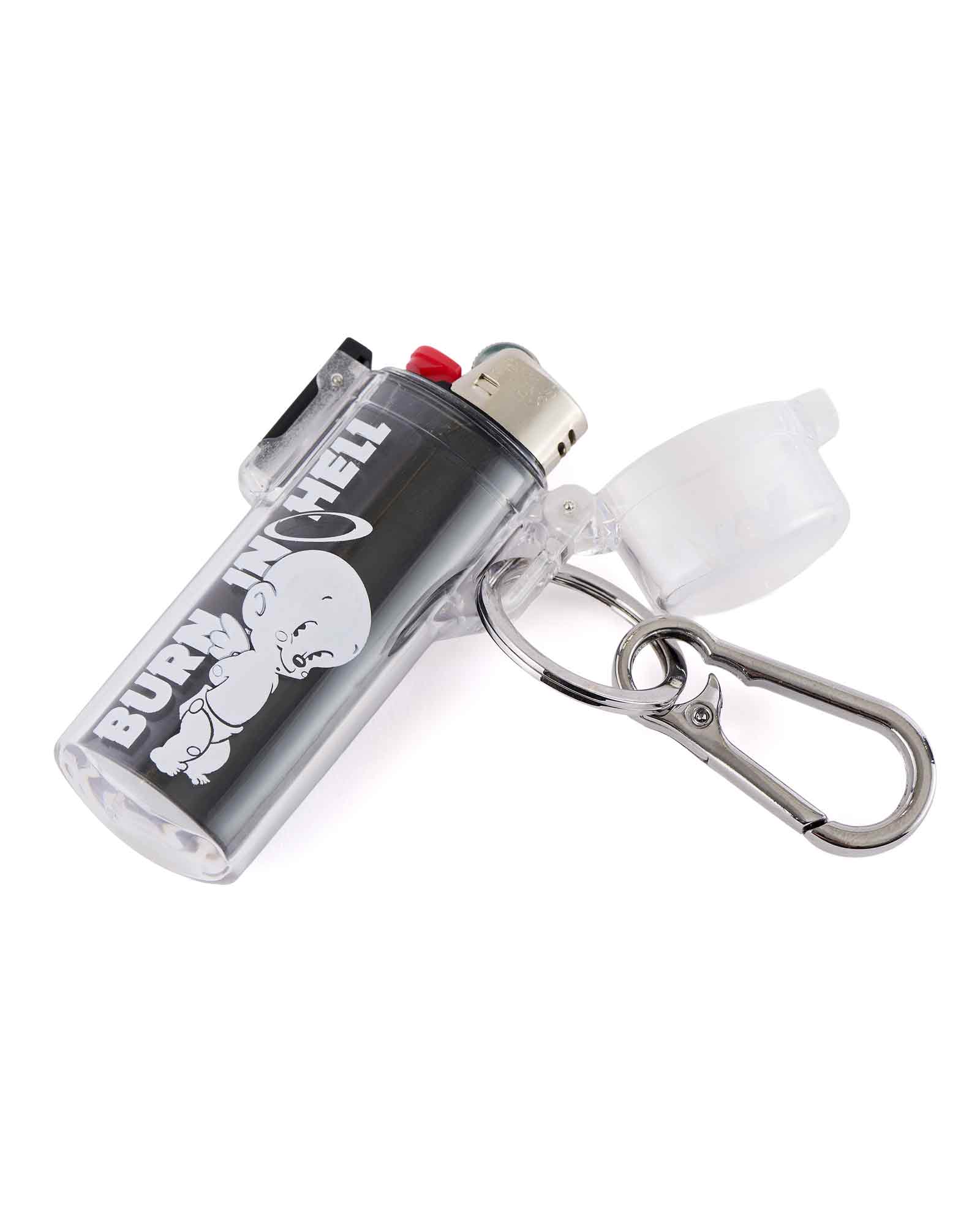 ©SAINT M××××××・セントマイケル - ファッション小物 LIGHTER CASE/BABY MICHAEL / CLEAR
