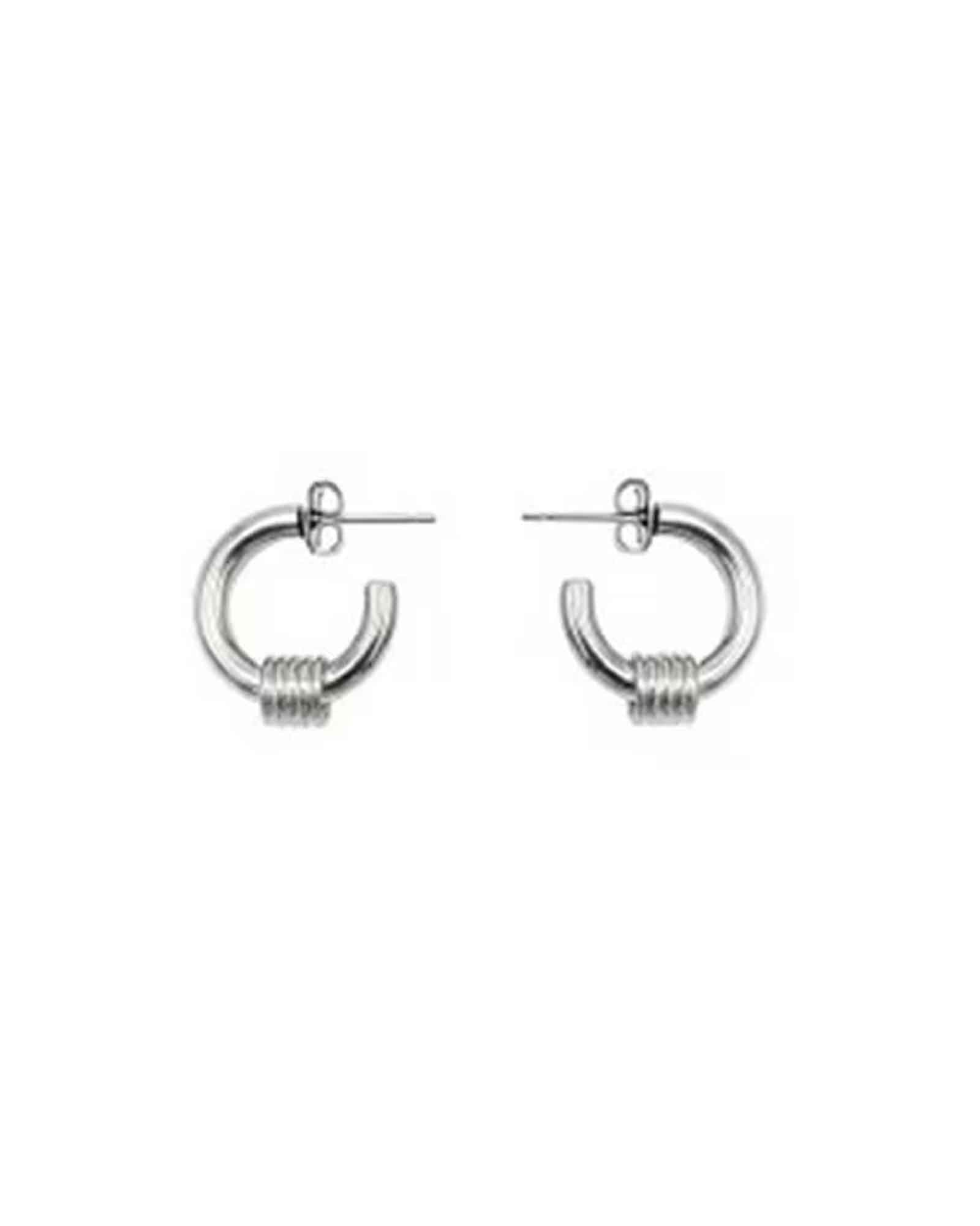 CARRIE EARRINGS / PALLADIUM