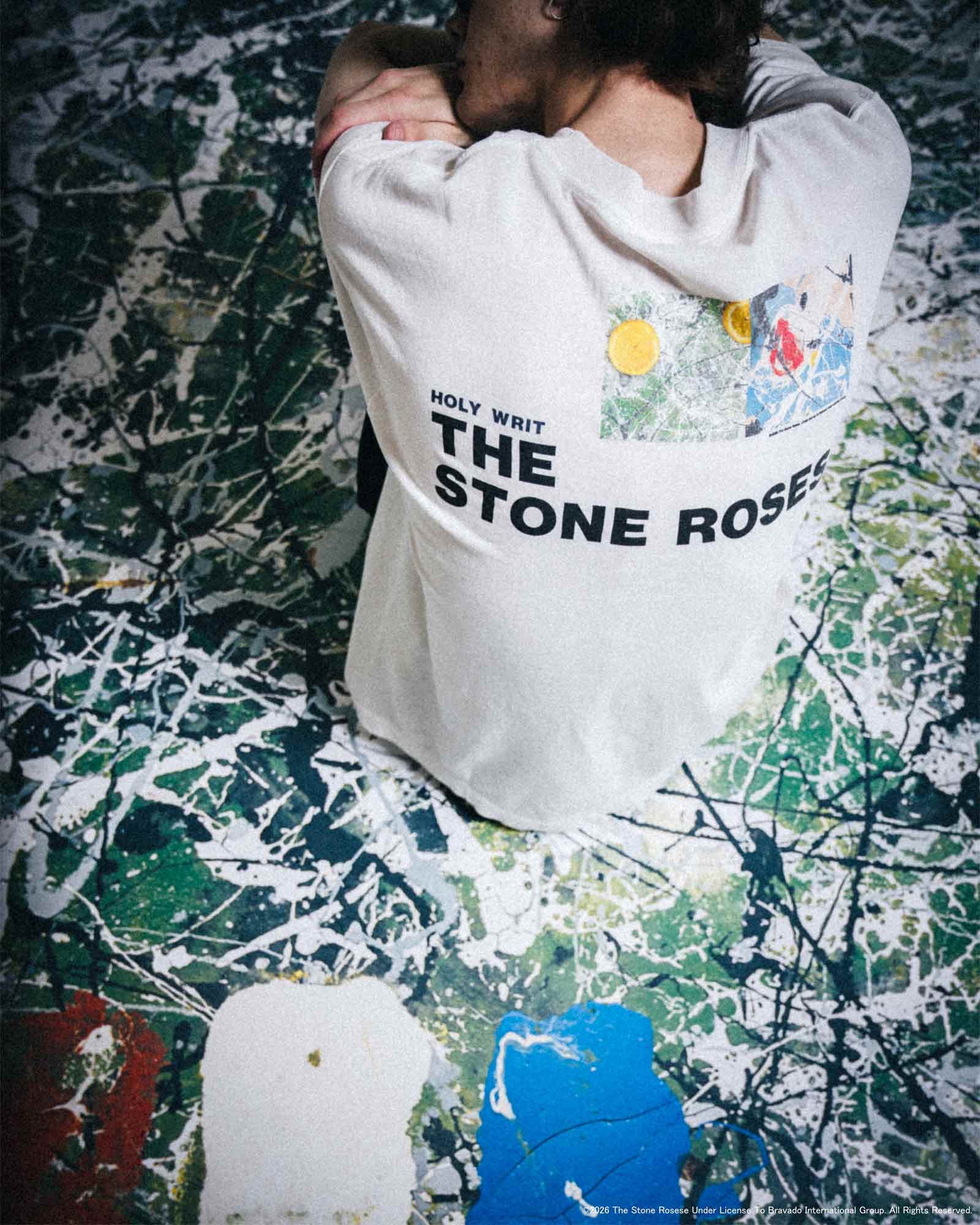 ©SAINT M××××××・セントマイケル - Tシャツ・カットソー TSR_SS T-SHIRT/LEMON / WHITE