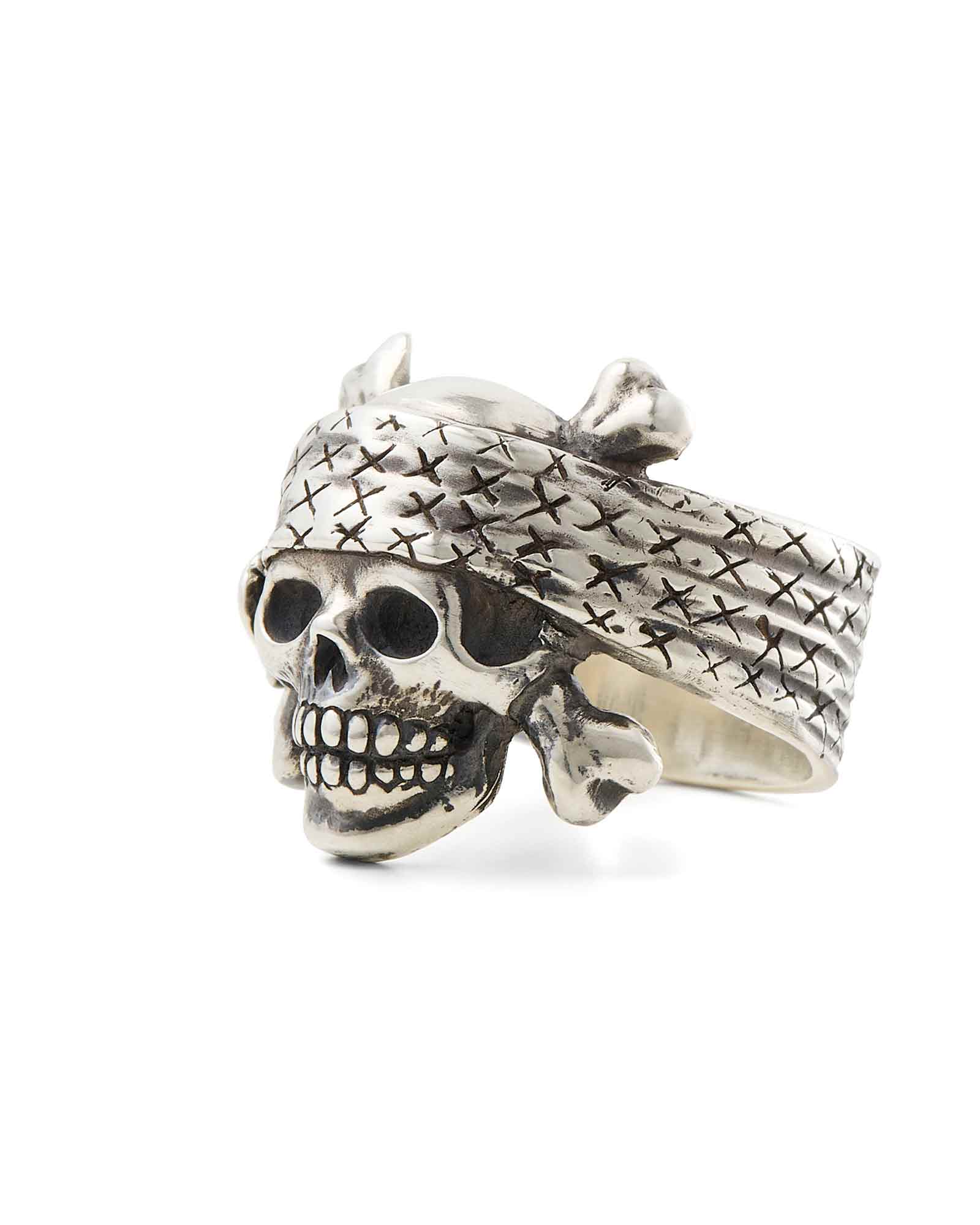 ©SAINT M××××××・セントマイケル - 指輪・リング BH_RING/SKULL / SILVER
