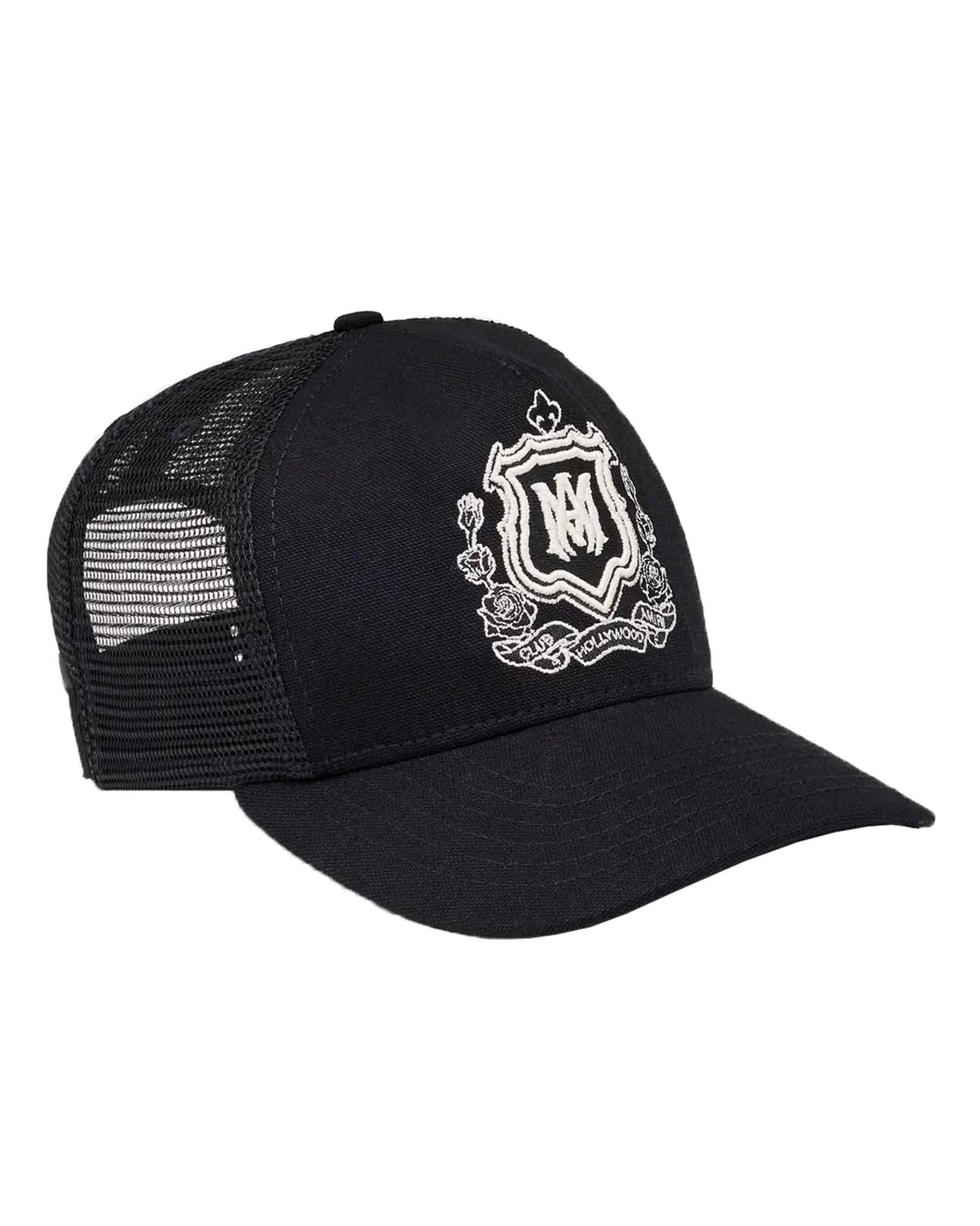 AMIRI・アミリ - キャップ MA CREST TRUCKER HAT / BLACK