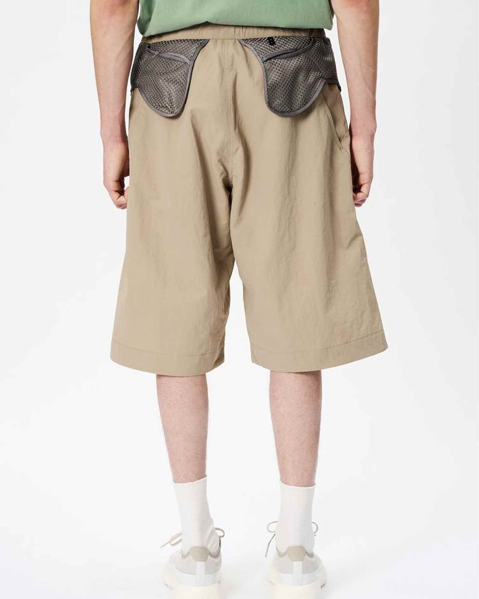 Goldwin 0・ゴールドウイン ゼロ - ハーフ・ショートパンツ HELICOID POCKET SHORTS / INK BLACK