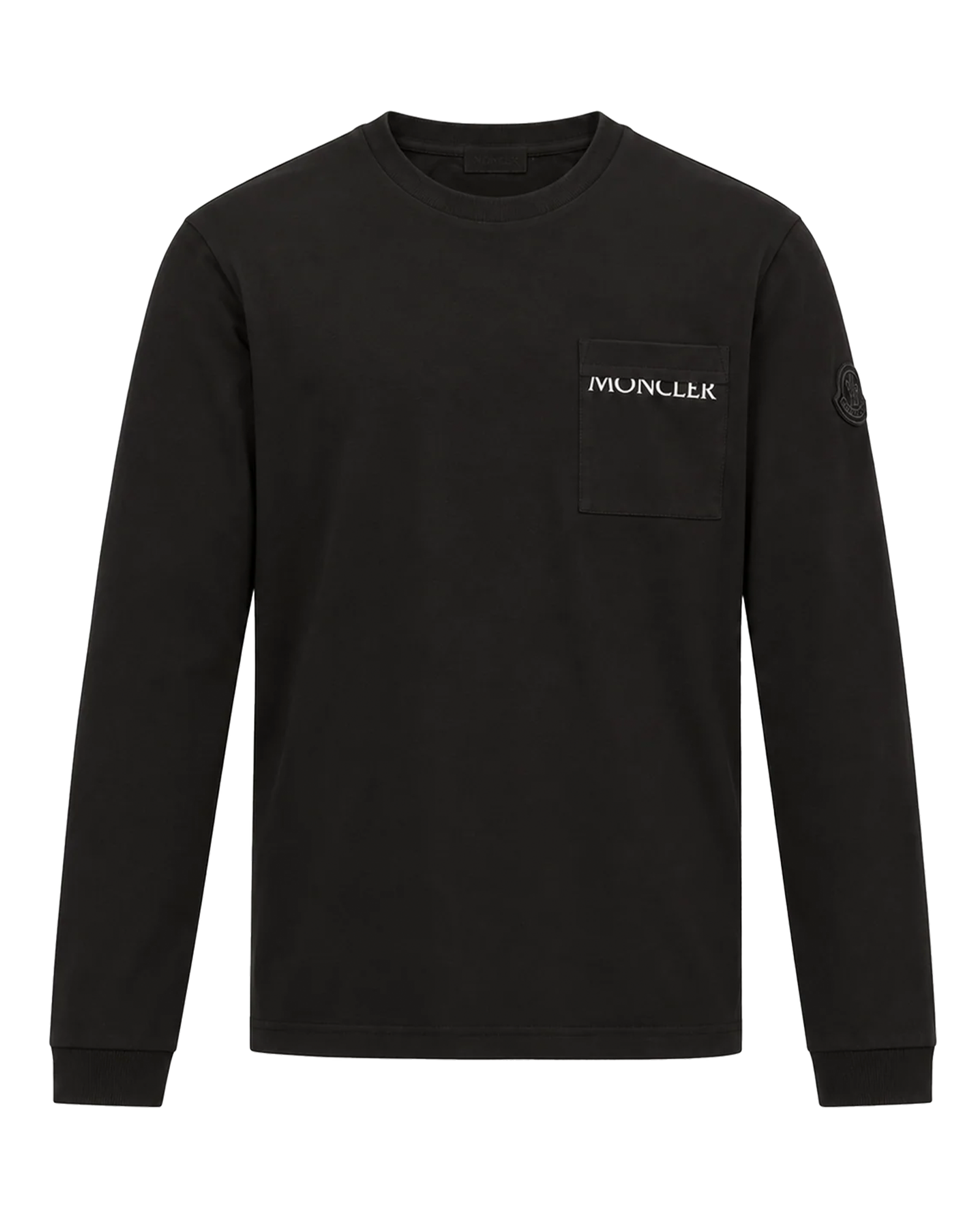 MONCLER・モンクレール - L/S Tシャツ LS T-SHIRT / BLACK