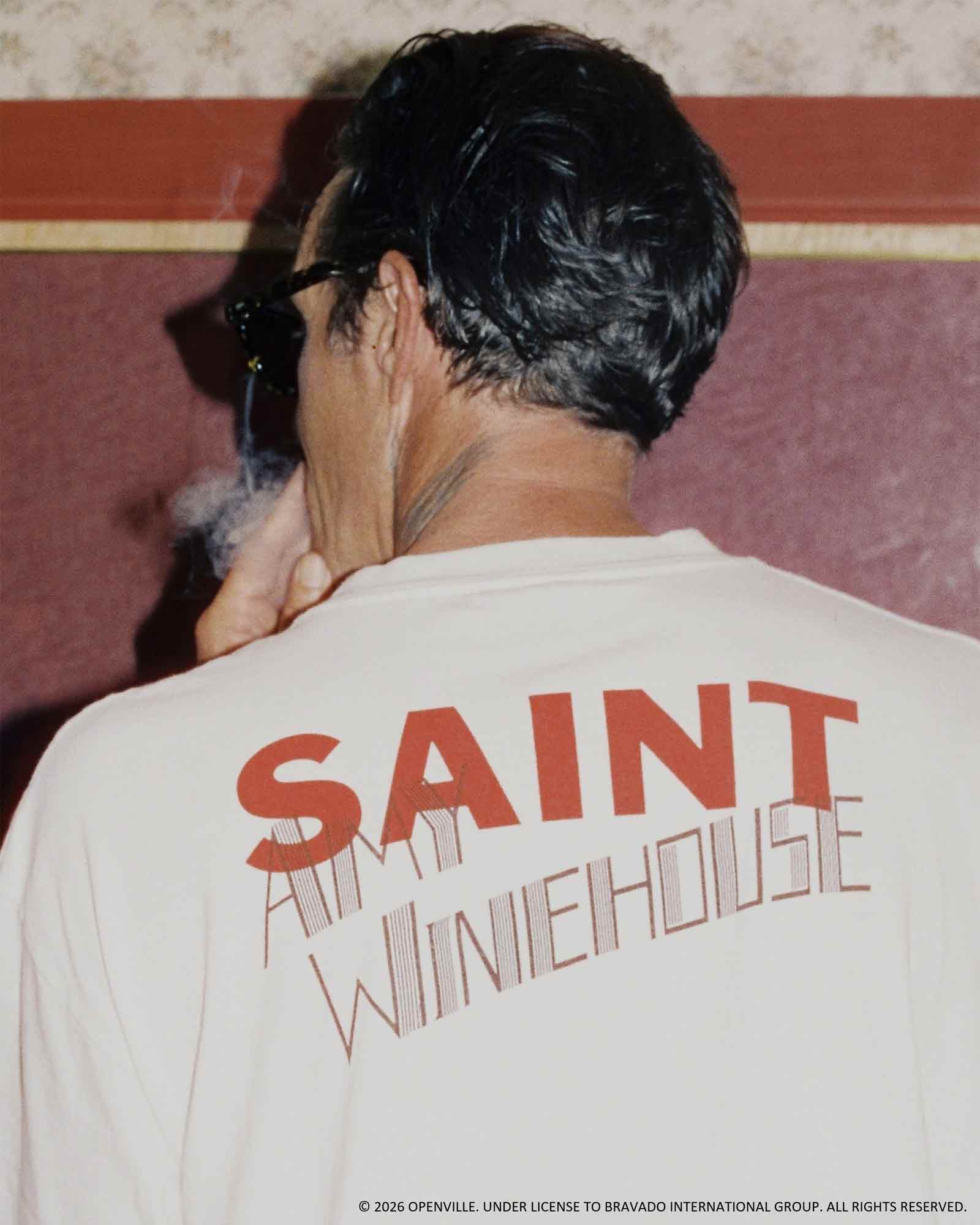 ©SAINT M××××××・セントマイケル - Tシャツ・カットソー AMY_SS T-SHIRT/BACK TO BLK / WHITE