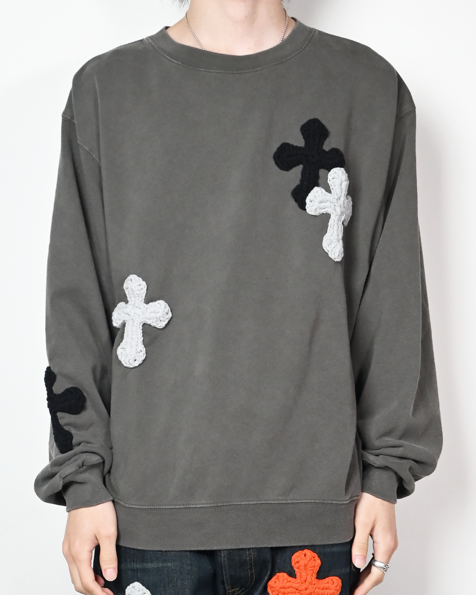 "Y.A.R.N. SWEAT-7" (L) / GRAY