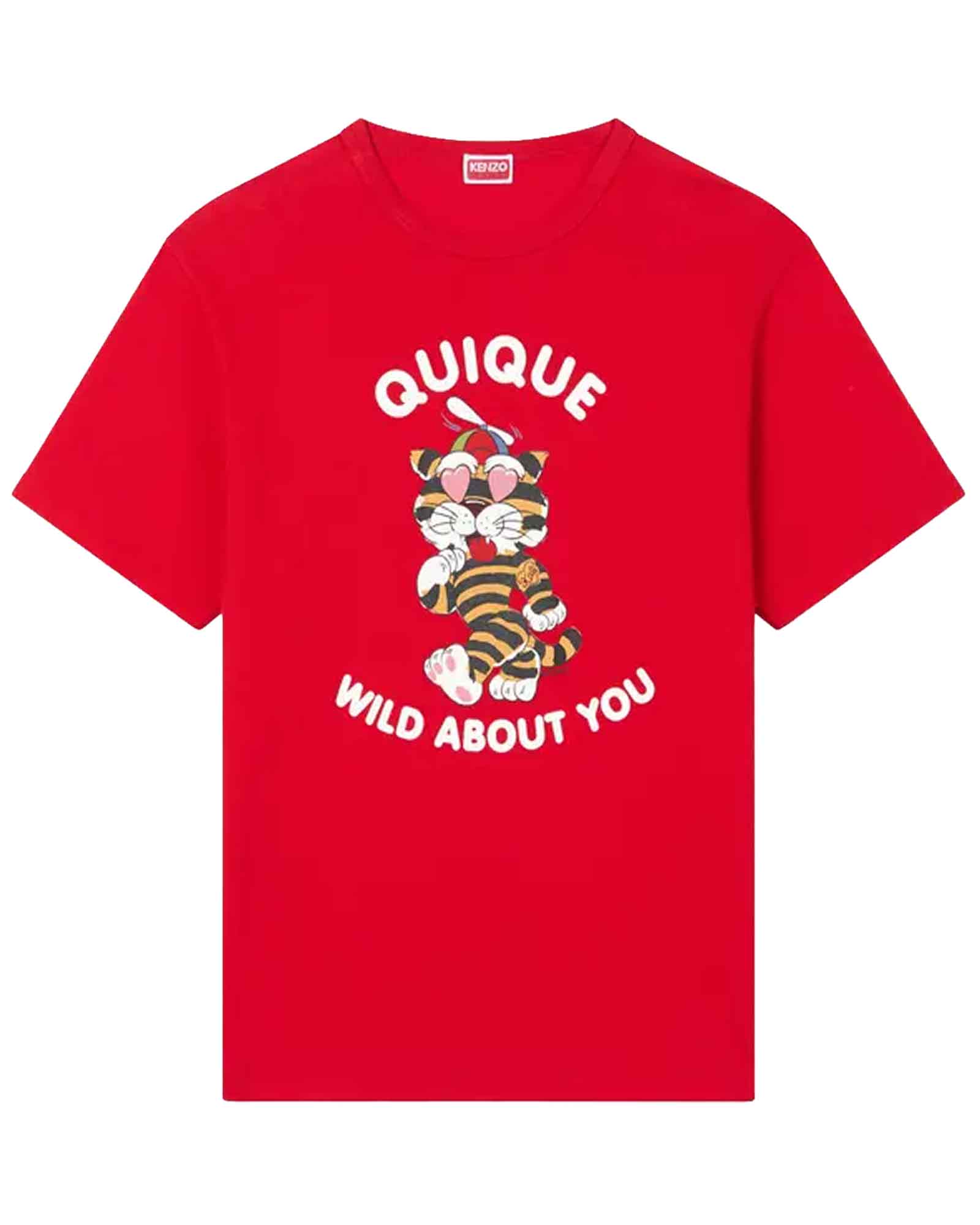 KENZO CARTOON CLASSIC T-SHIRT / CHERRY