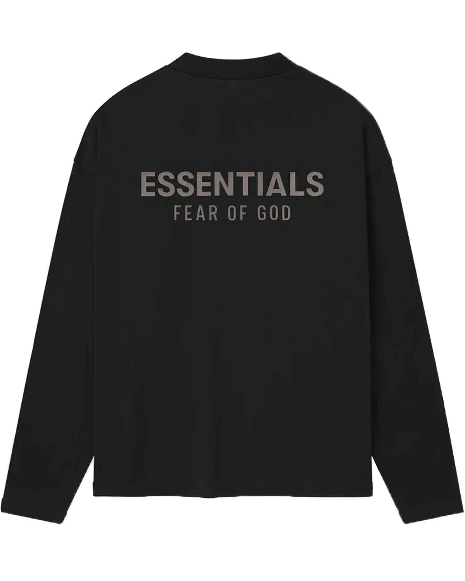 ESSENTIALS・エッセンシャルズ - L/S Tシャツ CLASSIC FIT LS TEE / JET BLACK