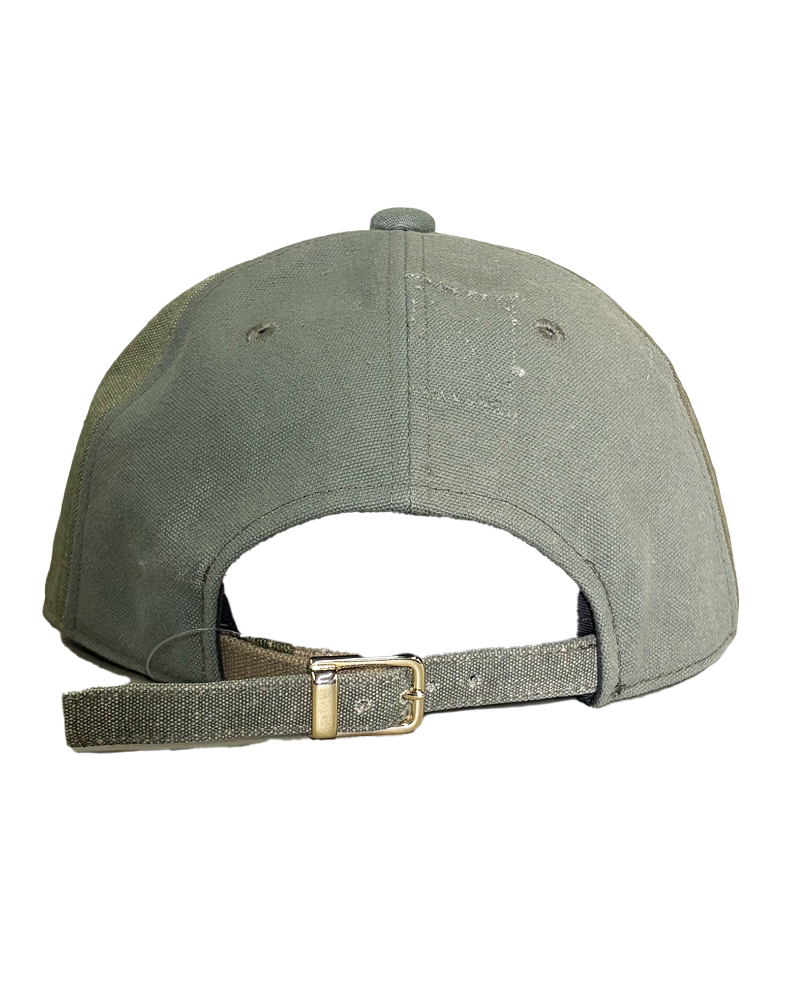 NVCLEAR・ニュークリア - キャップ NV LOGO ARMY CAP-7 / KHAKI WHITE