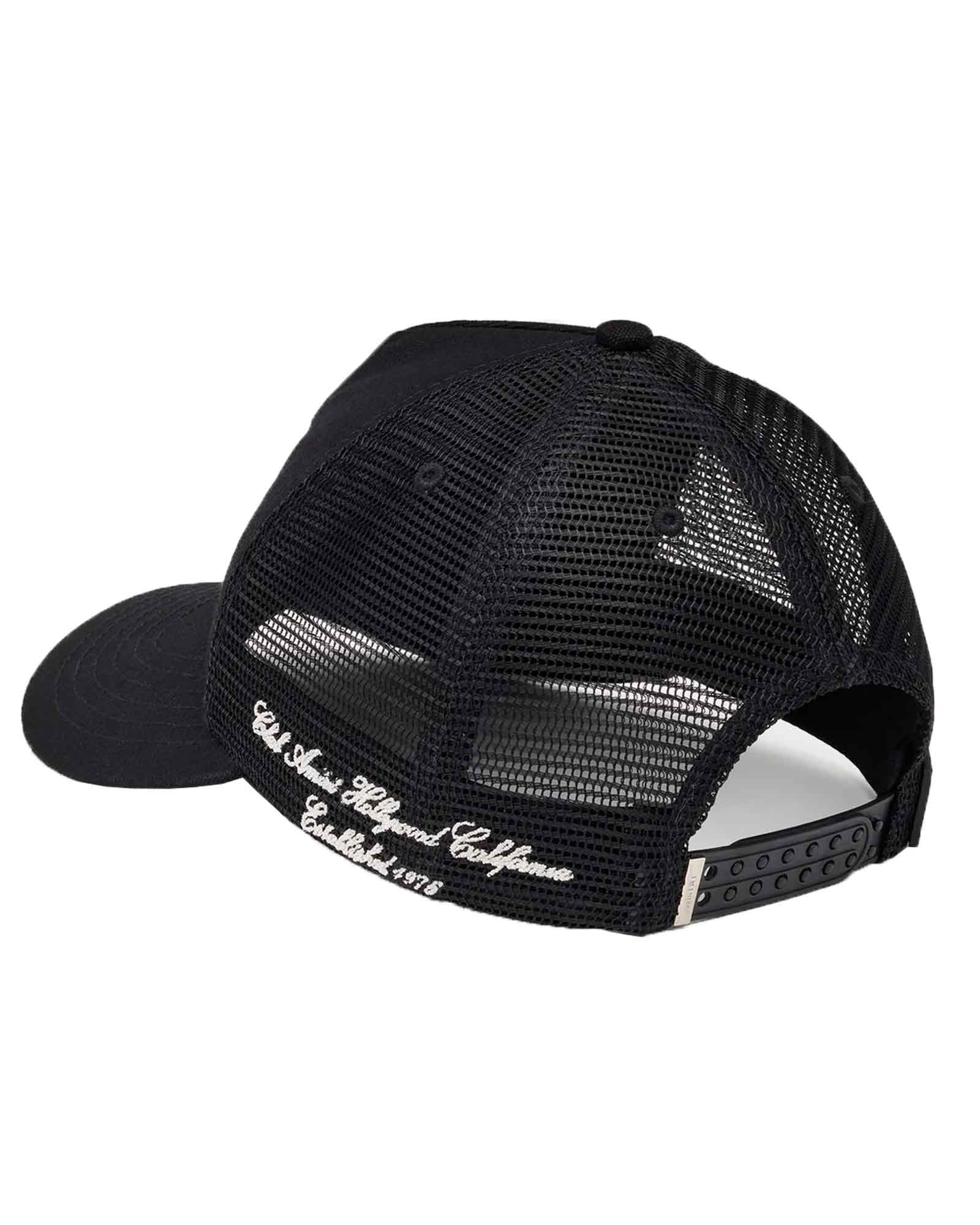 AMIRI・アミリ - キャップ MA CREST TRUCKER HAT / BLACK