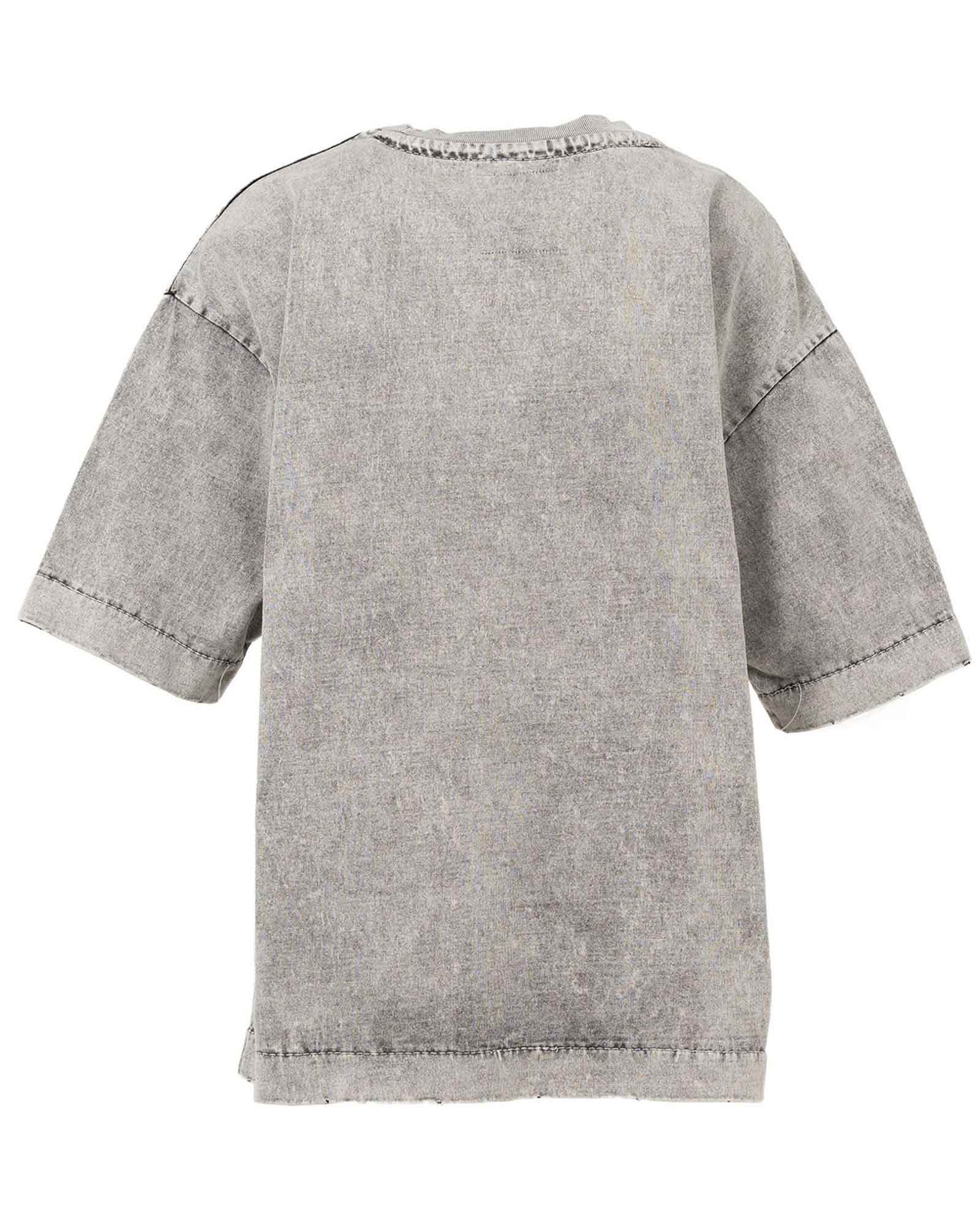 MIHARA YASUHIRO・Yasuhiro Mihara -  AMATEUR SEWN TEE / GRAY
