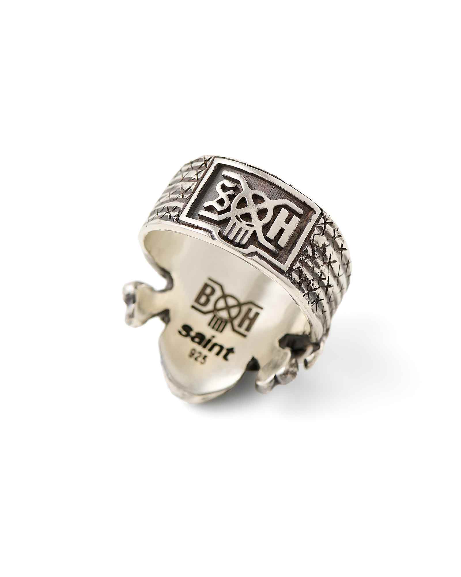©SAINT M××××××・セントマイケル - 指輪・リング BH_RING/SKULL / SILVER