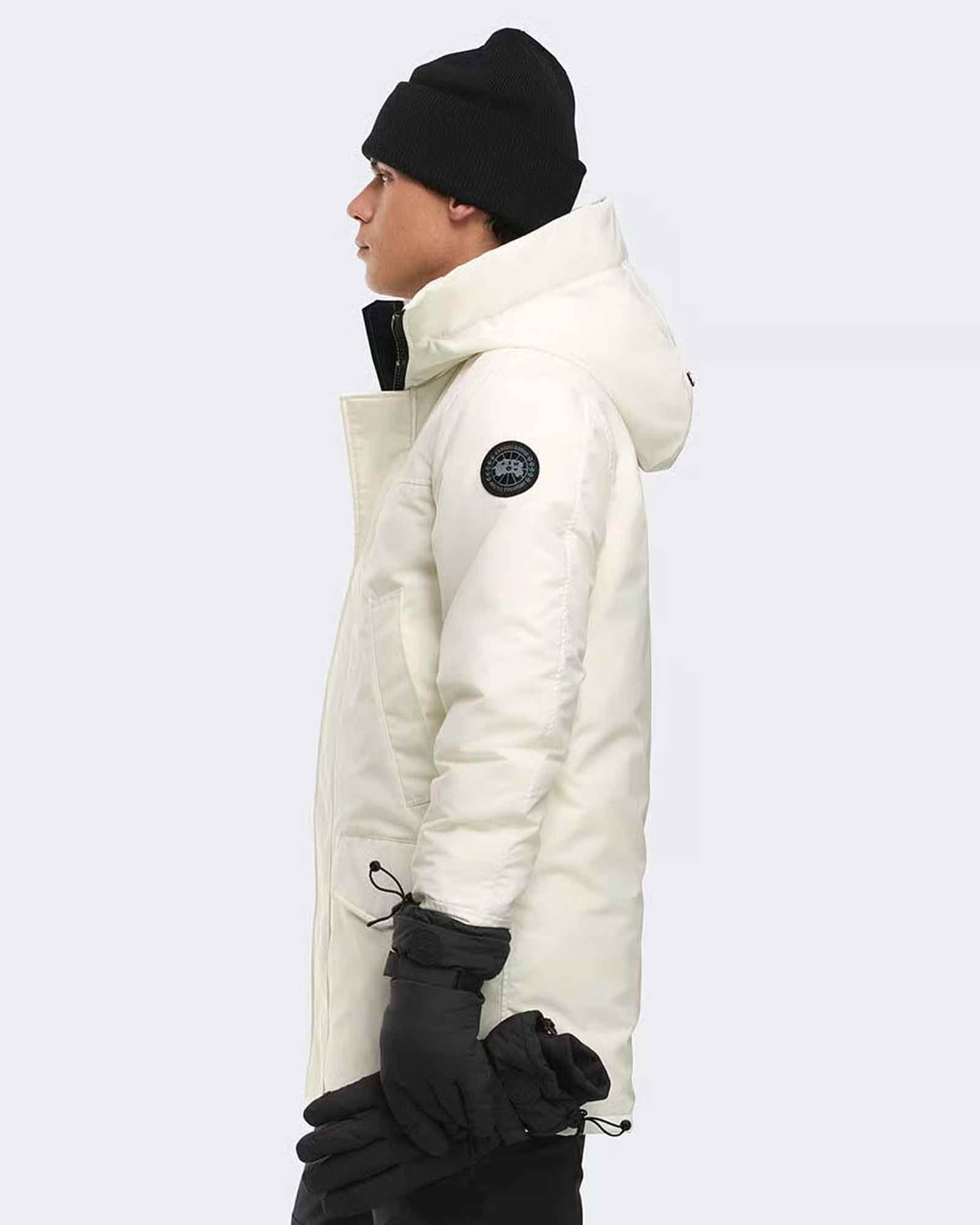CANADA GOOSE・カナダグース - ダウンジャケット LANGFORD PARKA BLACK LABEL / NORTH STAR WHITE