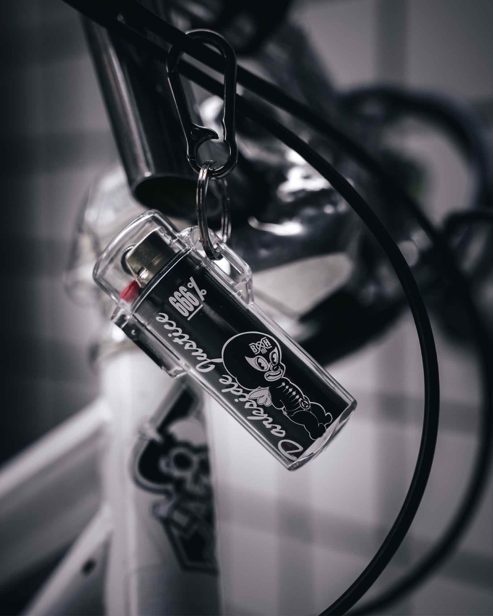 ©SAINT M××××××・圣迈克尔 -  BH_LIGHTER CASE/MASK MIC / CLEAR