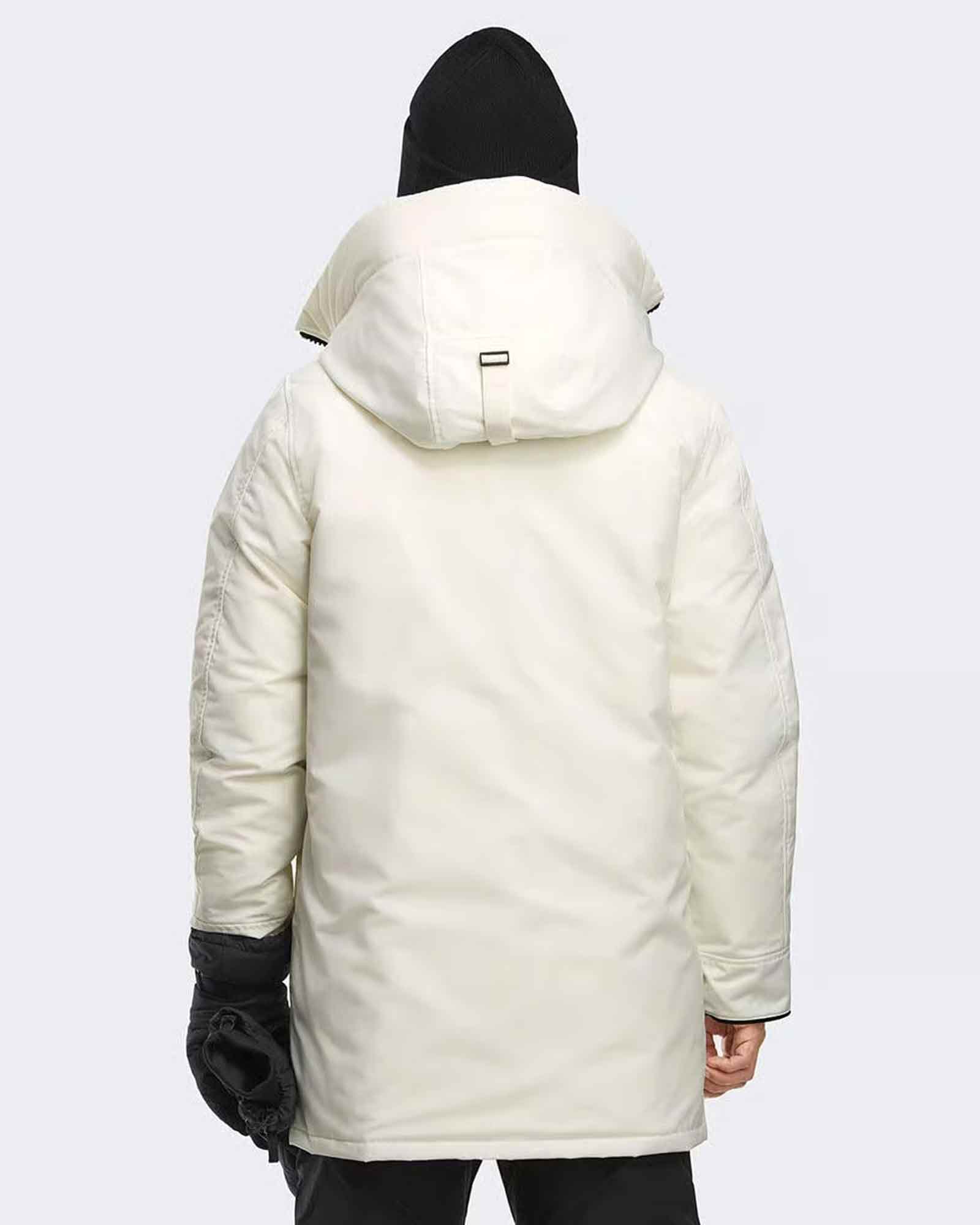 CANADA GOOSE・カナダグース - ダウンジャケット LANGFORD PARKA BLACK LABEL / NORTH STAR WHITE