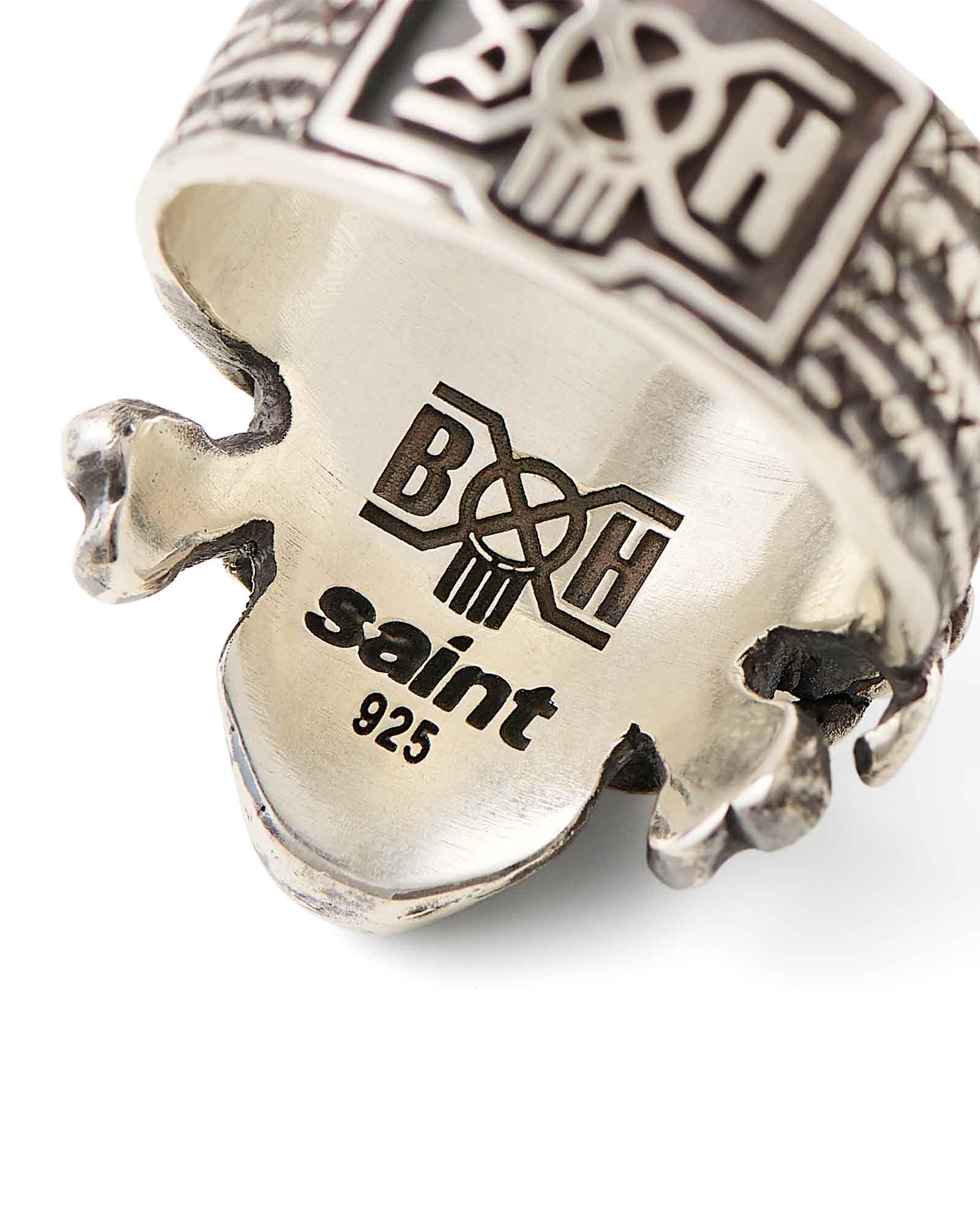©SAINT M××××××・セントマイケル - 指輪・リング BH_RING/SKULL / SILVER