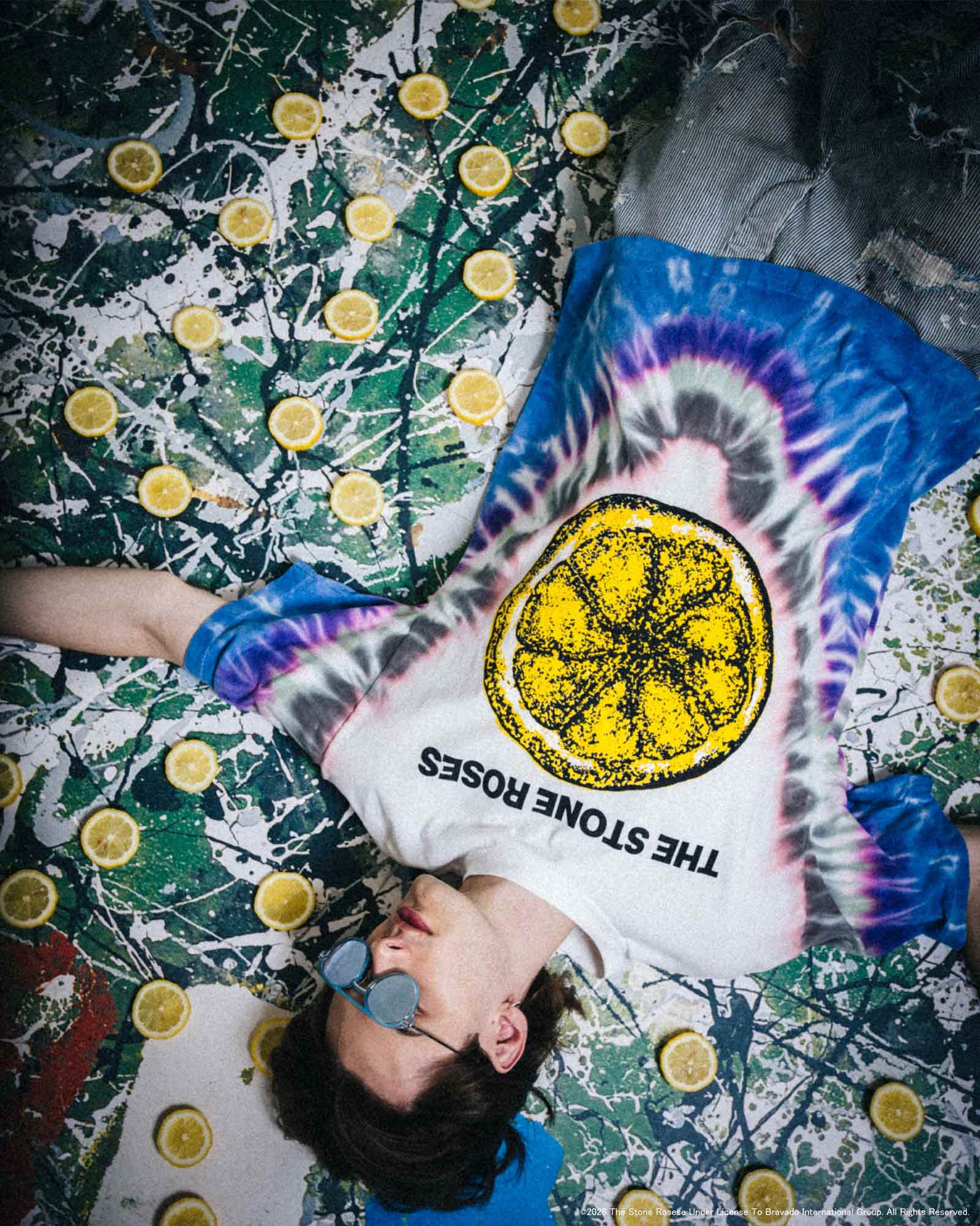 ©SAINT M××××××・セントマイケル - Tシャツ・カットソー TSR_SS T-SHIRT/LEMON / TIE DYE
